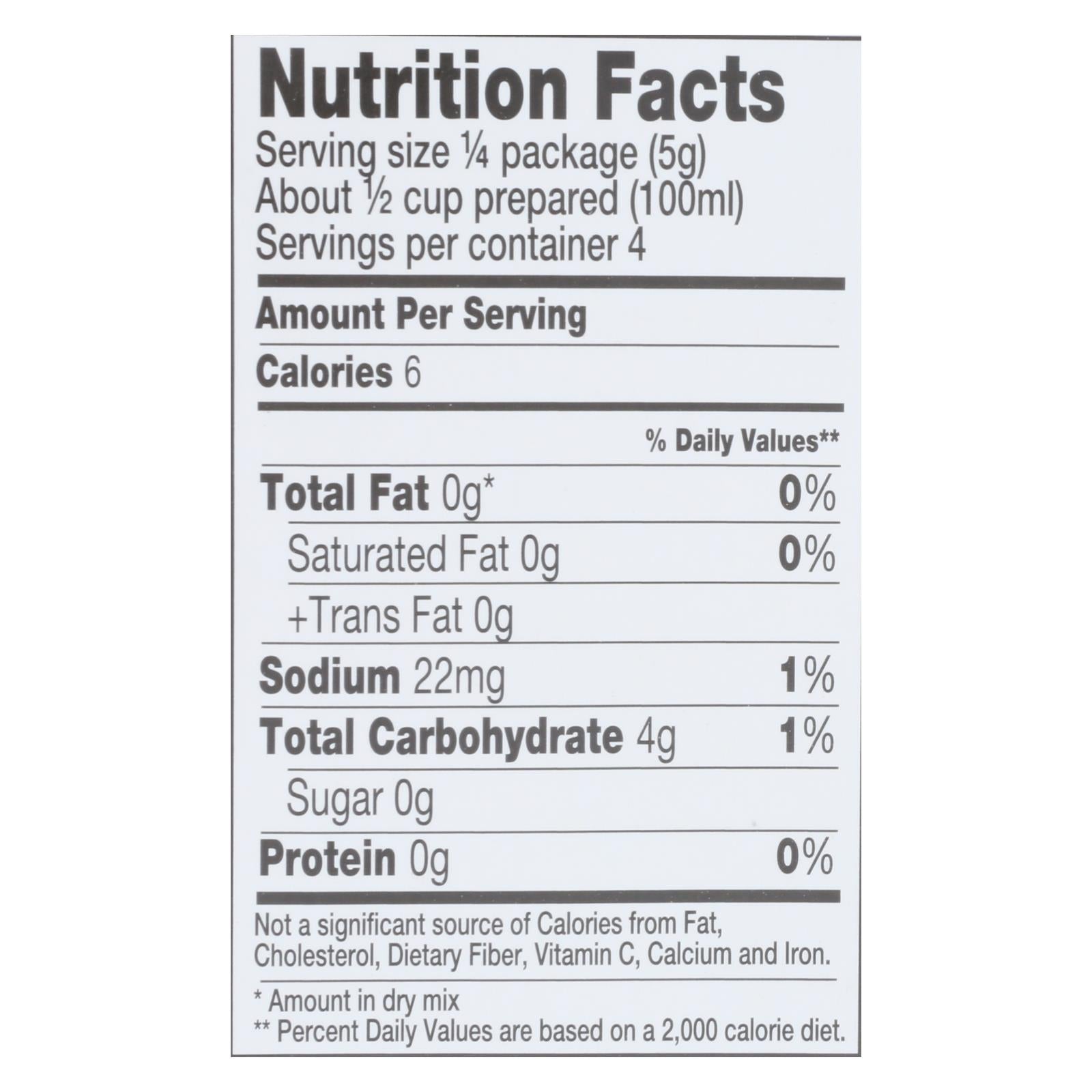 Simply Delish Jel Dessert - Peach - Case Of 6 - 1.6 Oz.