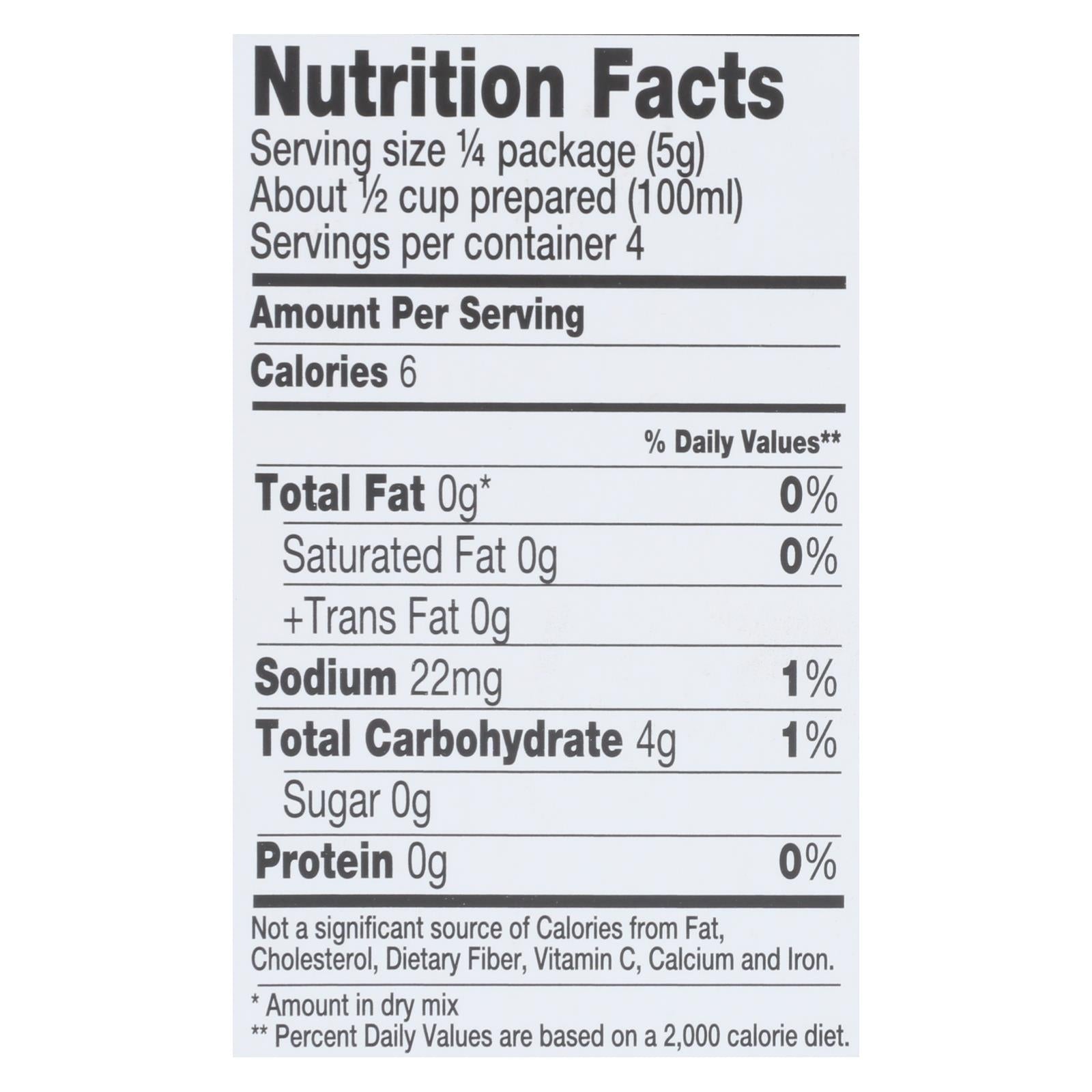 Simply Delish Natural Jel Dessert - Orange - Case Of 6 - 1.6 Oz.