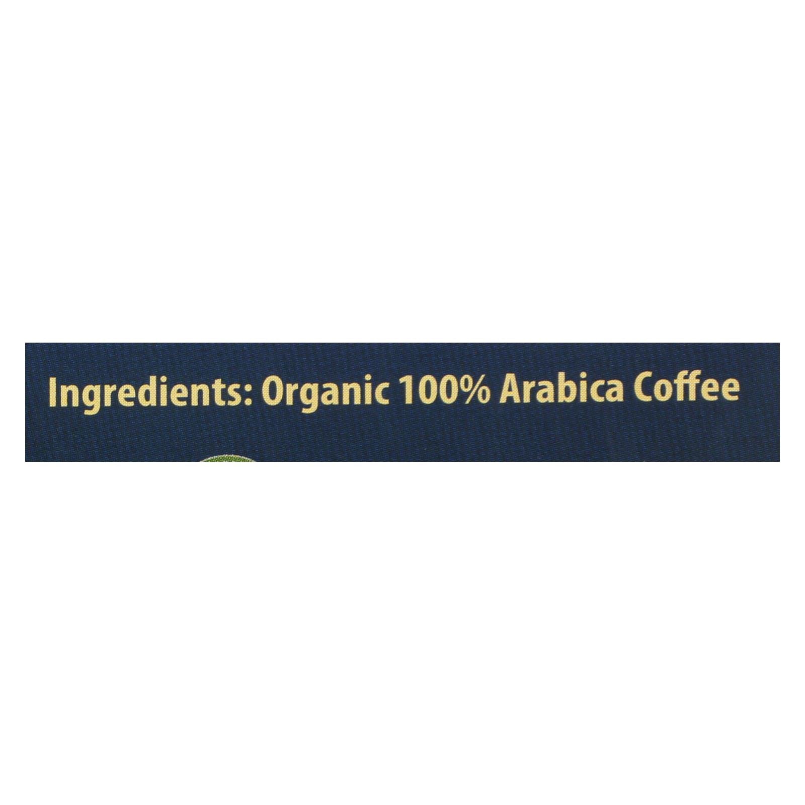 Organic Coffee Company OneCups - French Roast - Case of 6 - 4.65 oz.