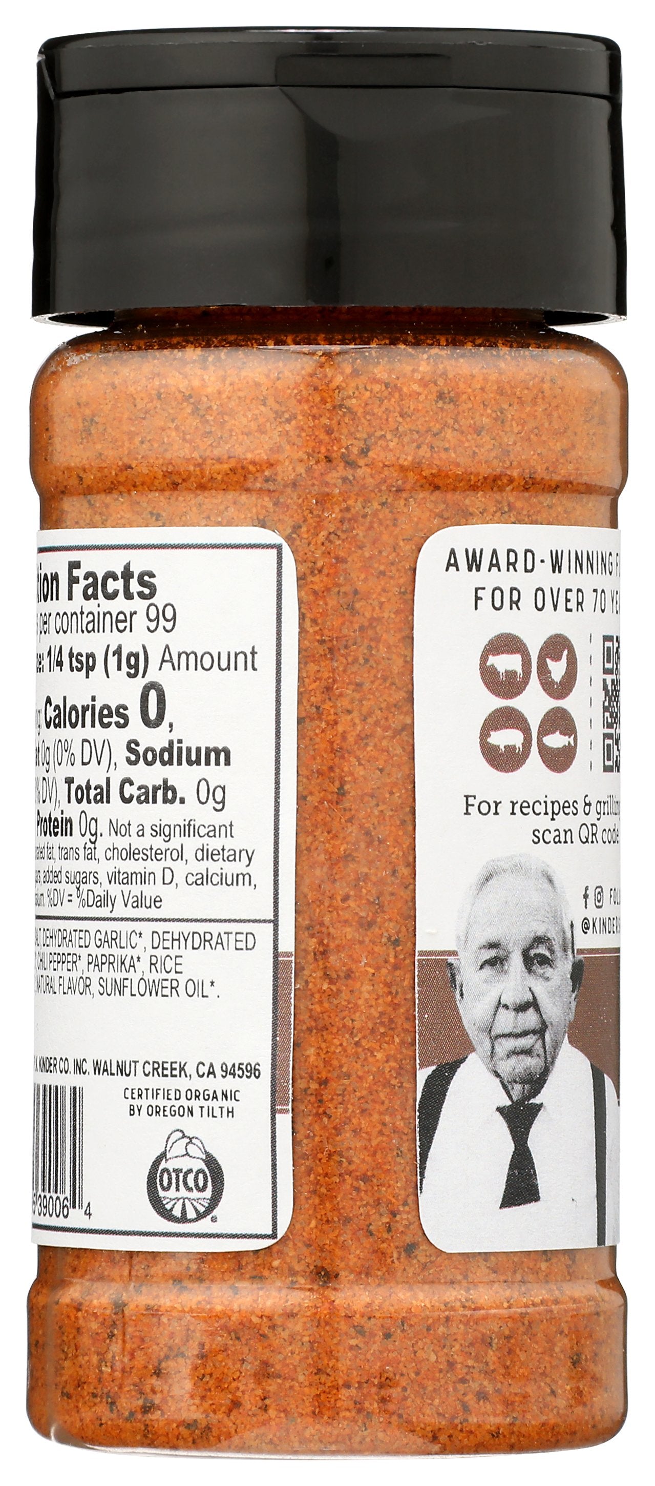 KINDERS SSNG GARLIC WOODFIRE ORG - Case of 8