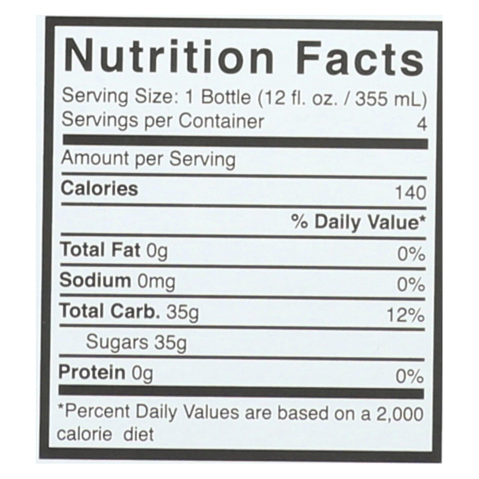 Boylan Bottling - Soda - Ginger Ale - Case of 6 - 4/12 fl oz.