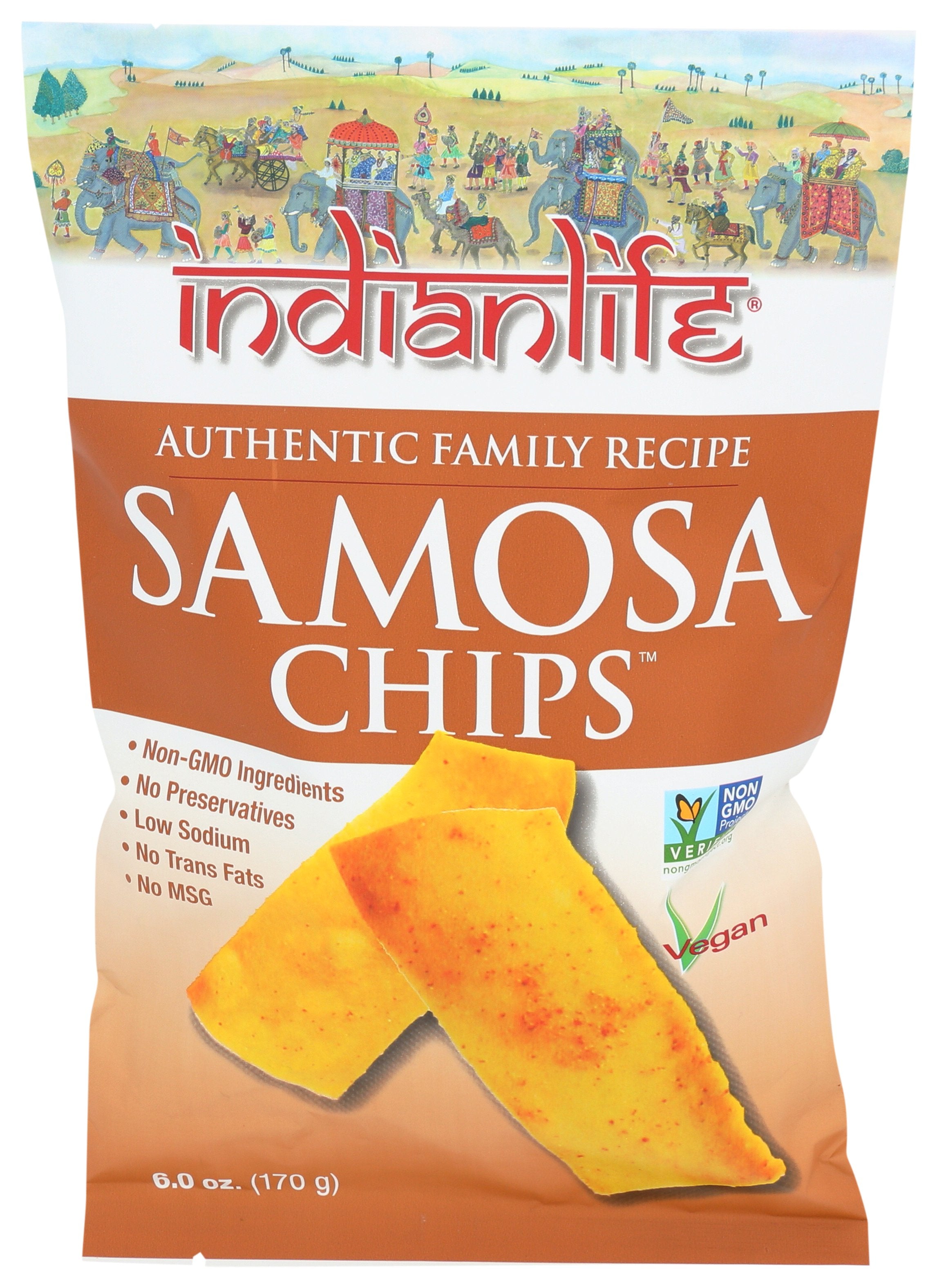 INDIANLIFE CHIP PRETZEL SAMOSA - Case of 12