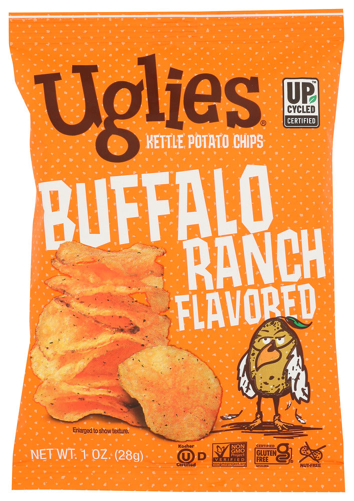 Uglies Chips Buffalo Ranch - Pack of 32 - 1 oz