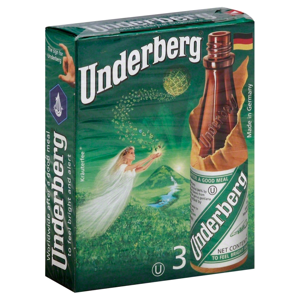 Underberg Natural Herb Bitters - 2 oz (Case of 10)