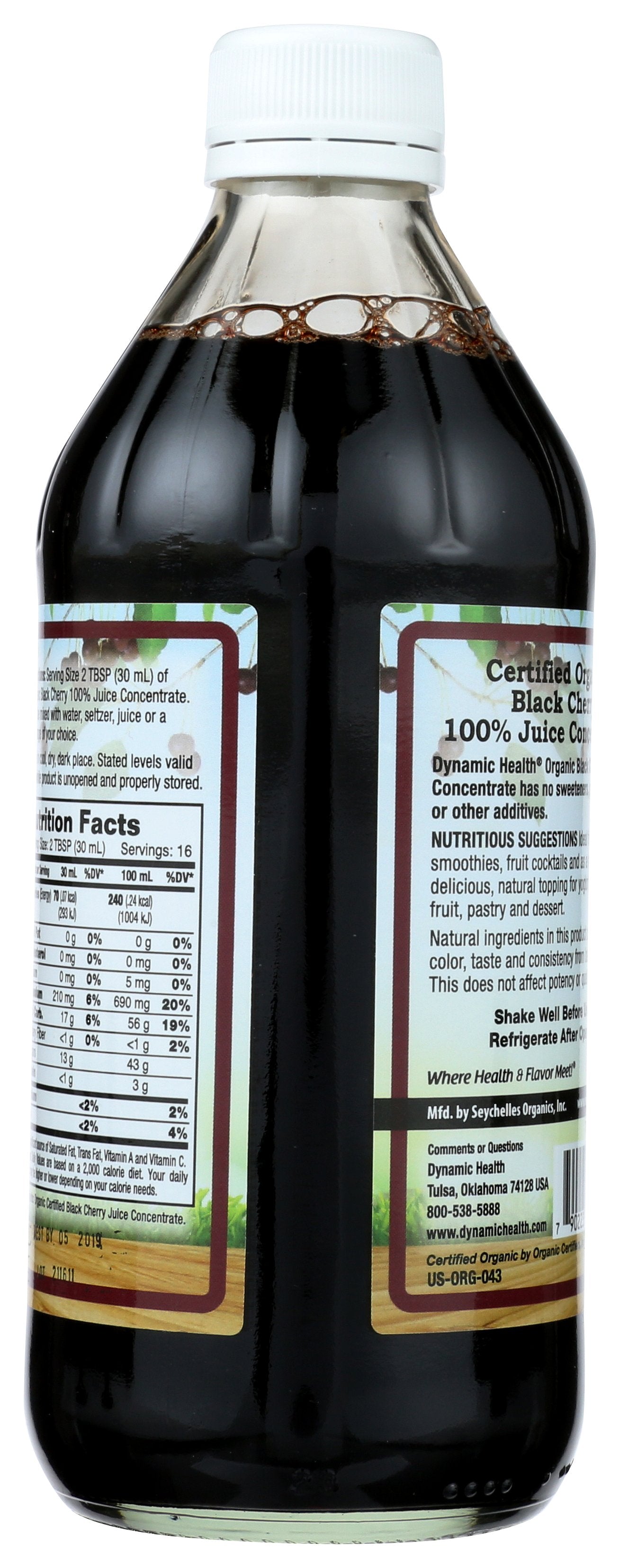 DYNAMIC HEALTH JUICE CNCNTRT BLACK CHERRY