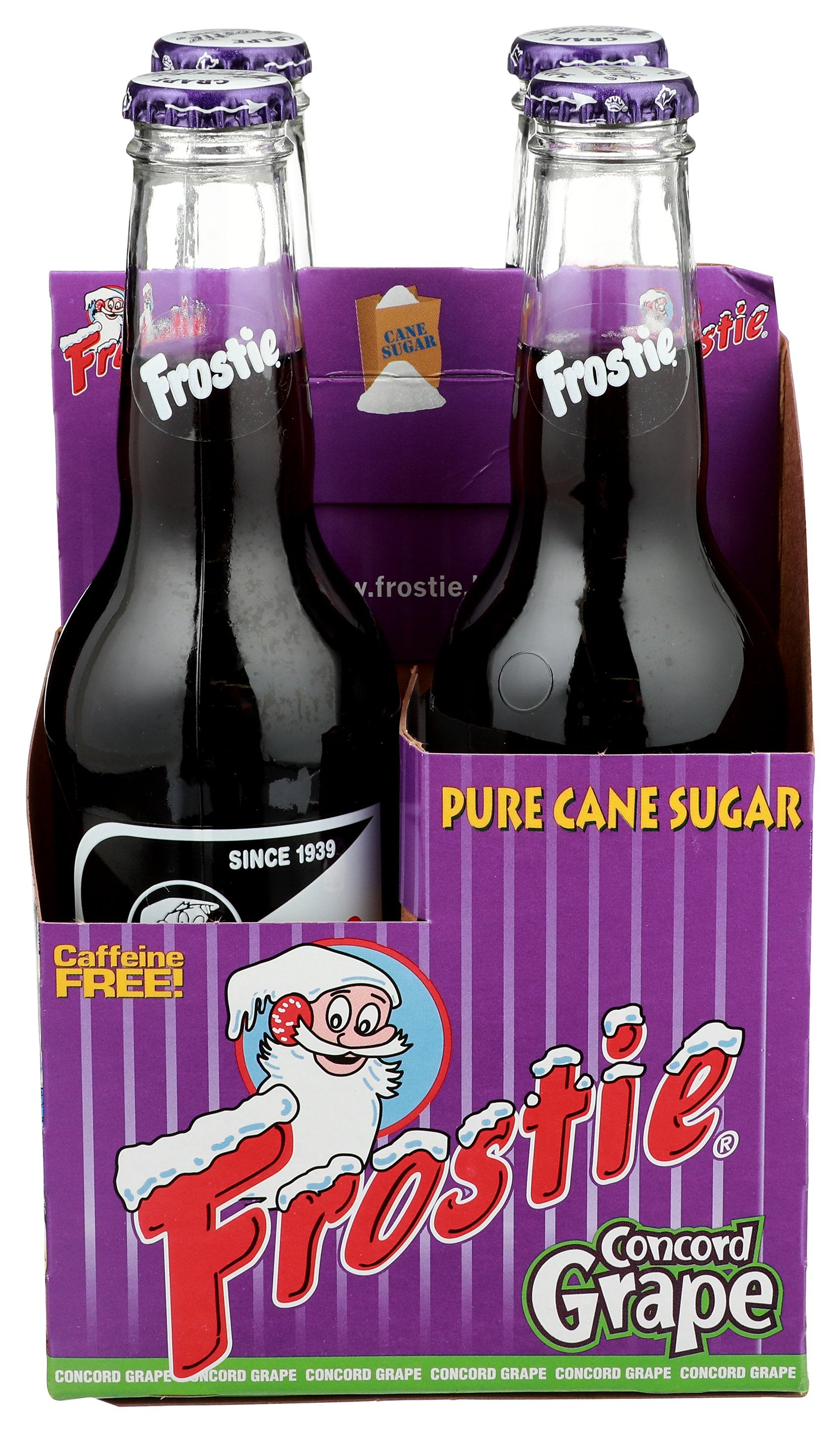 FROSTIE SODA 4PK CONCORD GRAPE - Case of 6