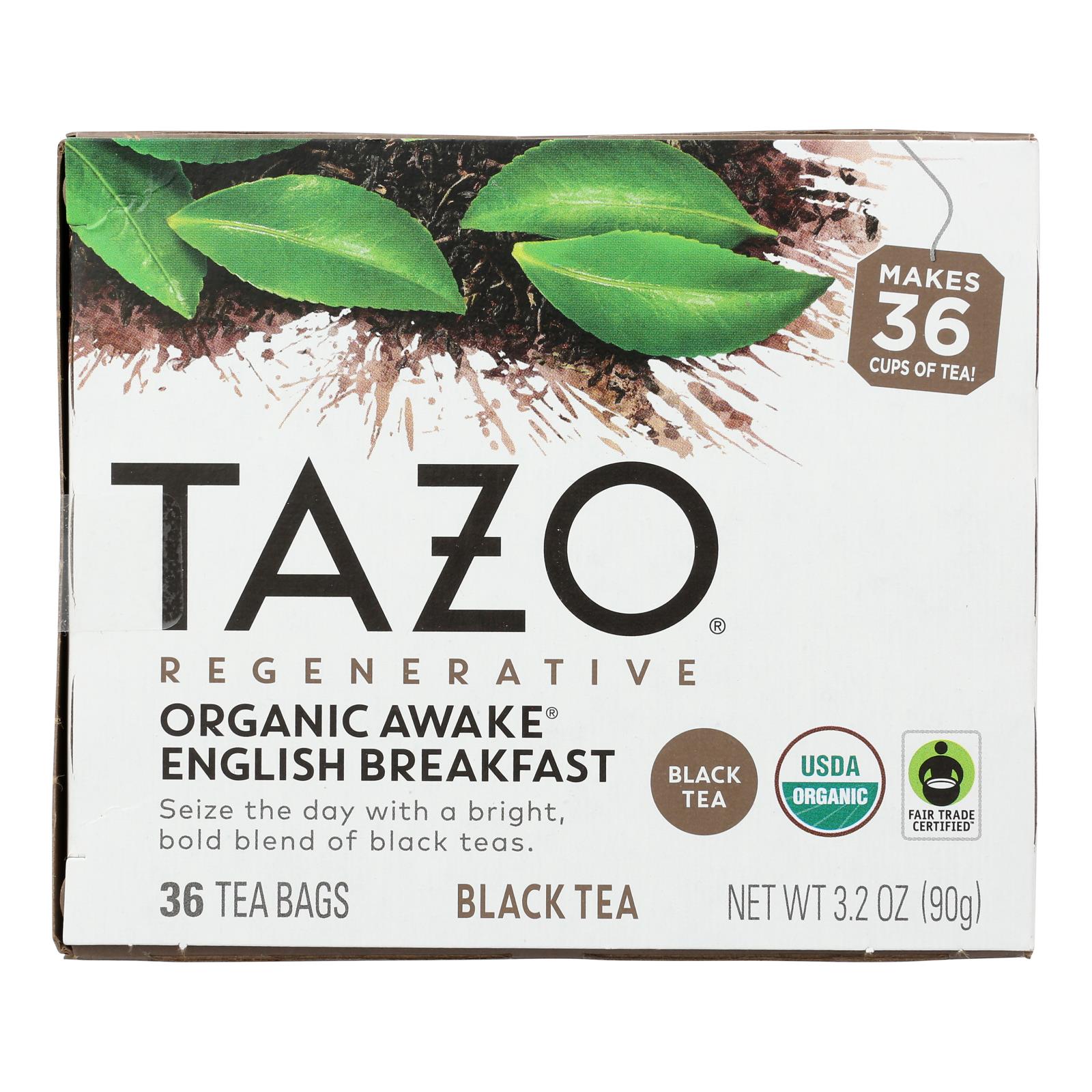 Tazo Tea - Tea Awake Eng Breakfast - Case of 4-36 BAG