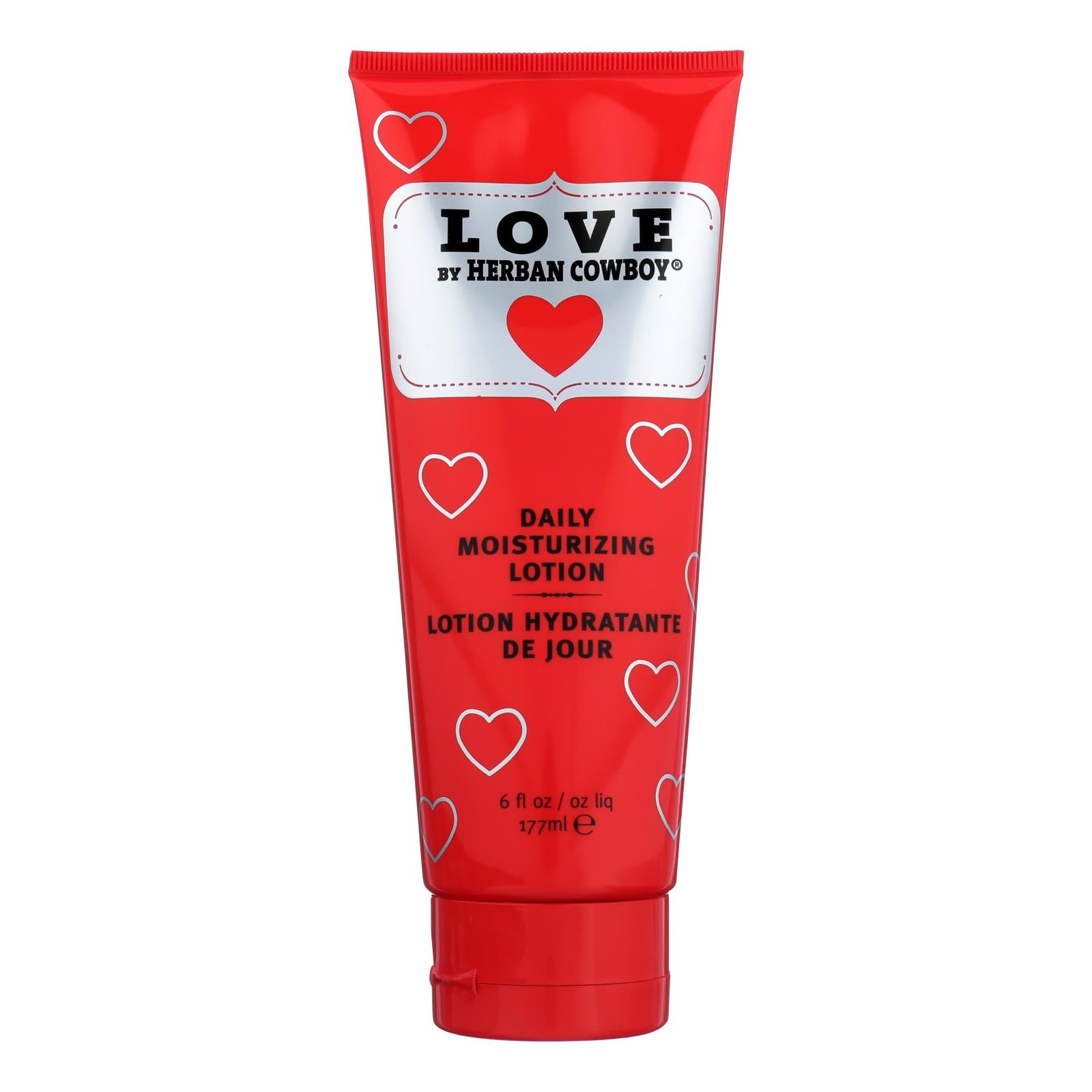 Herban Cowboy Lotion - Daily Moisturizing - Love - 6 fl oz