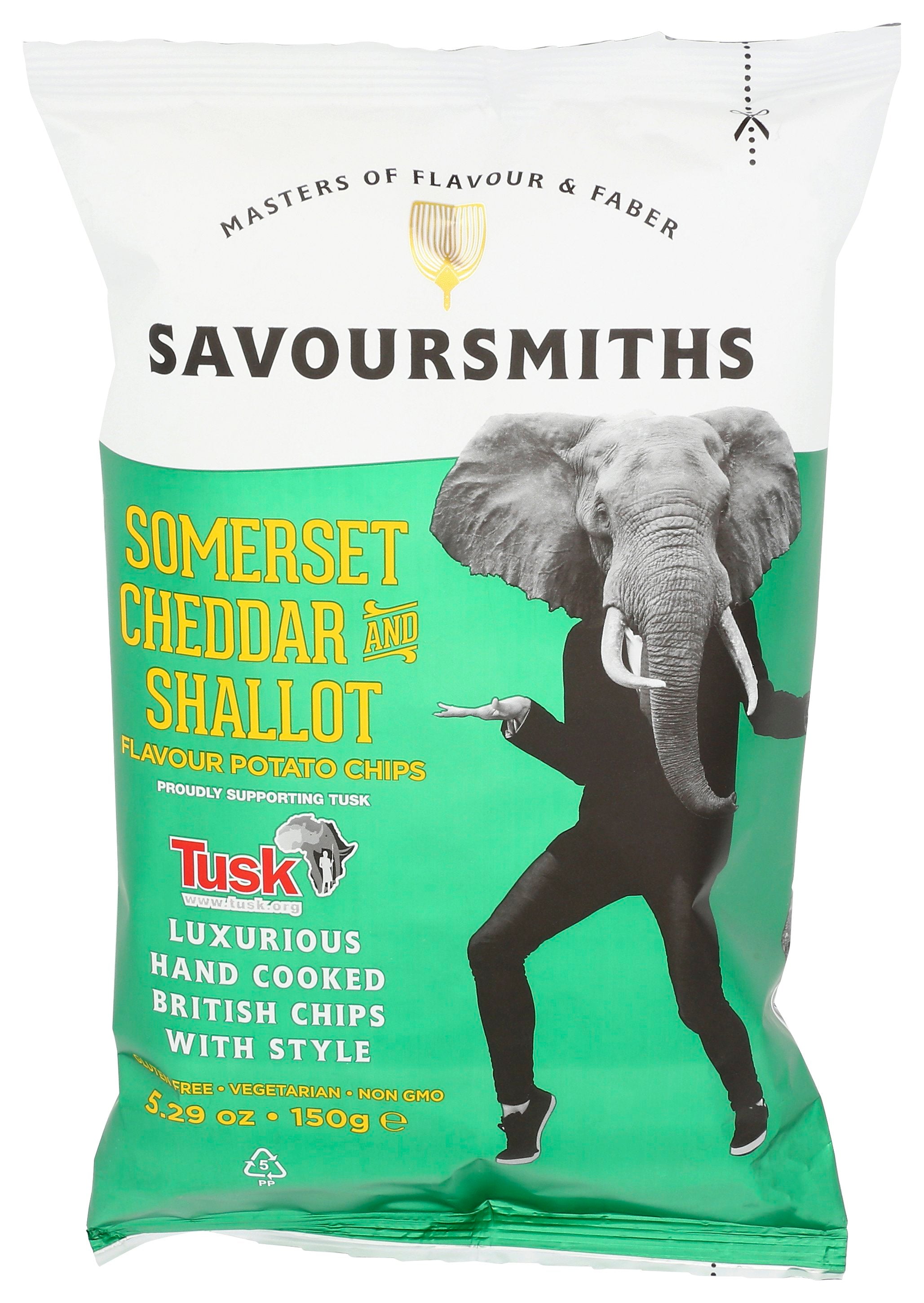 SAVOURSMITHS CHIPS SOMERSET CHDR SHLLT - Case of 12