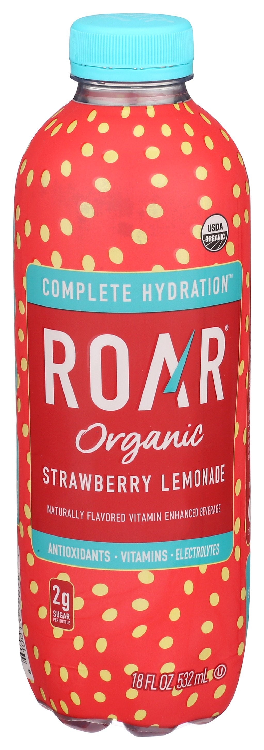 ROAR BEVERAGES BEV STRAWBERRY LEMONADE - Case of 12