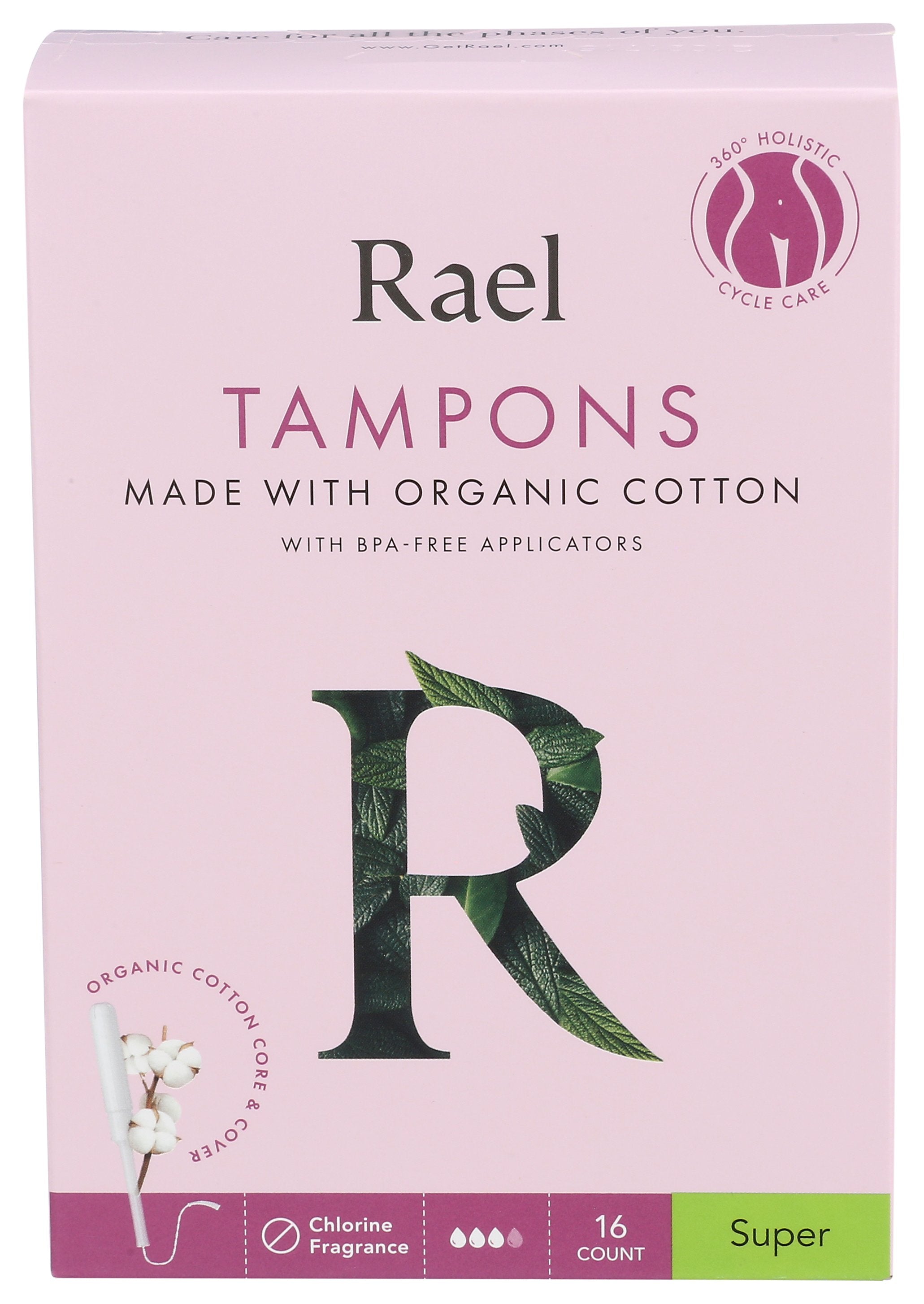 RAEL TAMPONS COTTON SUPER