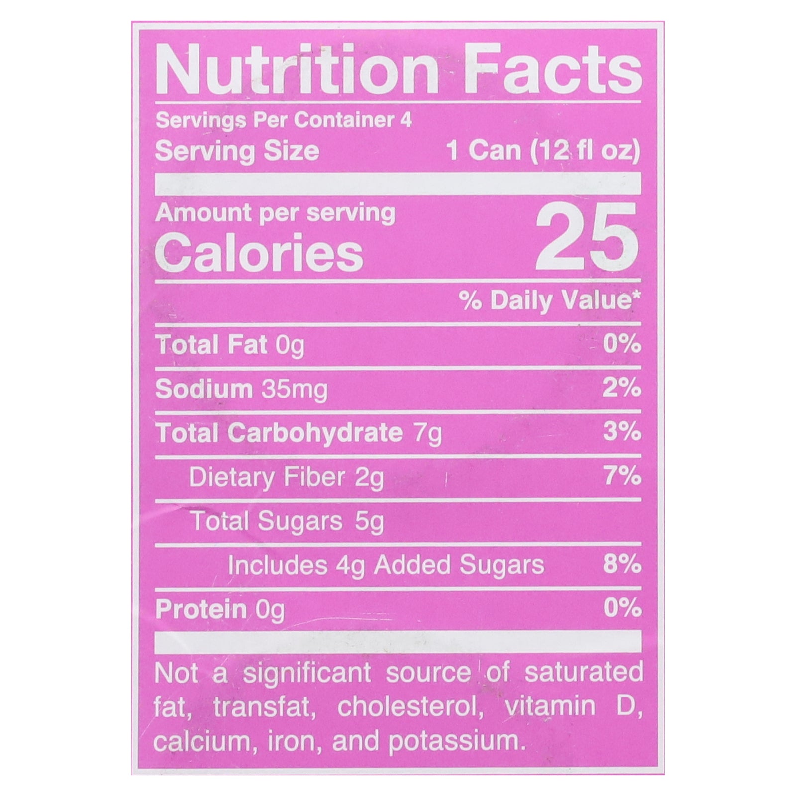 Poppi - Prebio Soda Doc Pop 4 Pk - CS of 6-4/12 FZ