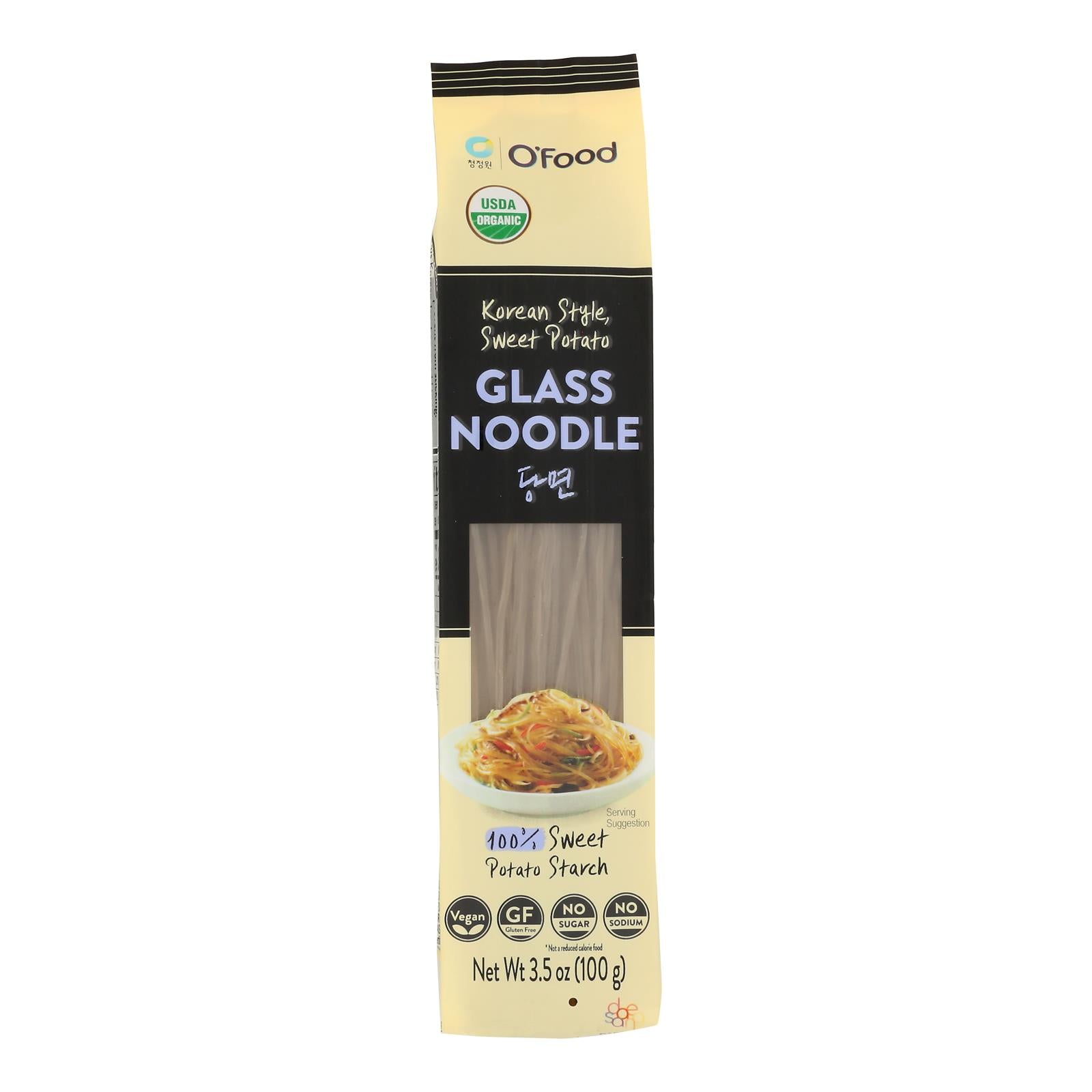 O'food - Noodle Og1 Swt Pot Glass - CS of 12-3.5 OZ