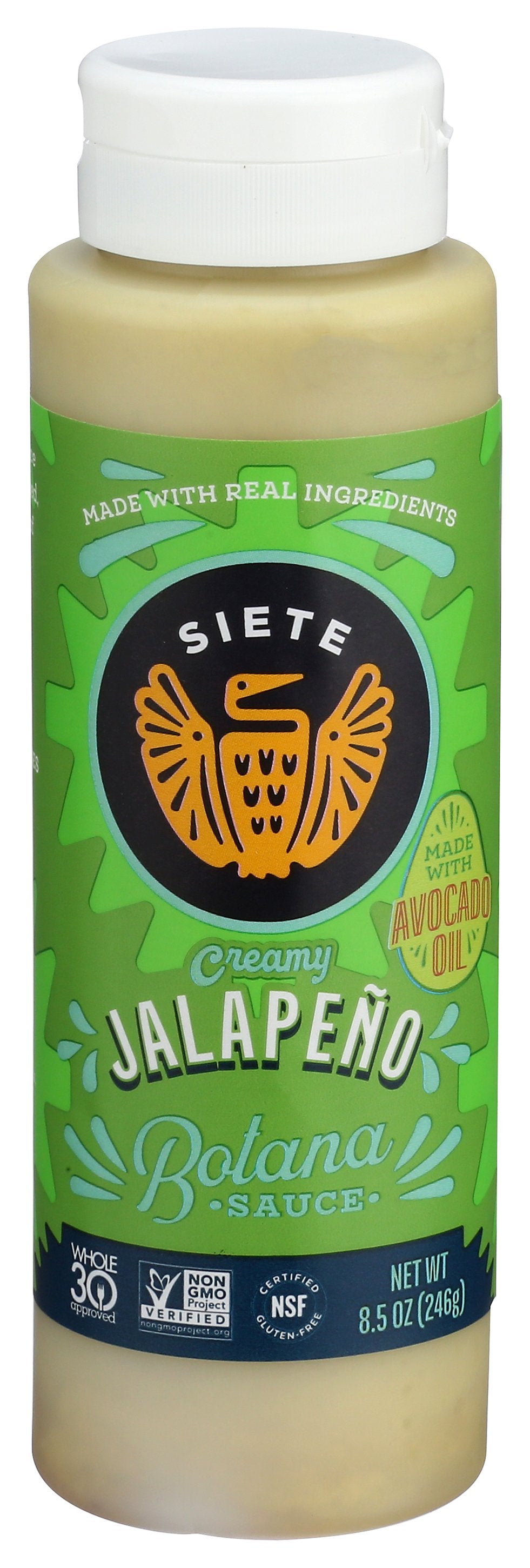 SIETE SAUCE BOTANA JALAPENO - Case of 8