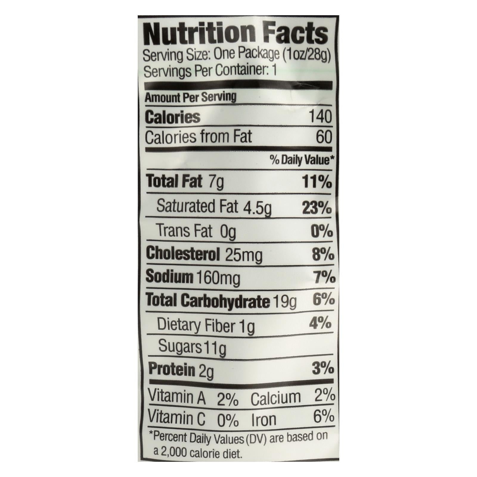 Tate's Bake Shop Itsy Bitsy Crispy Chocolate Chip Cookies - Case Of 12 - 1 Oz