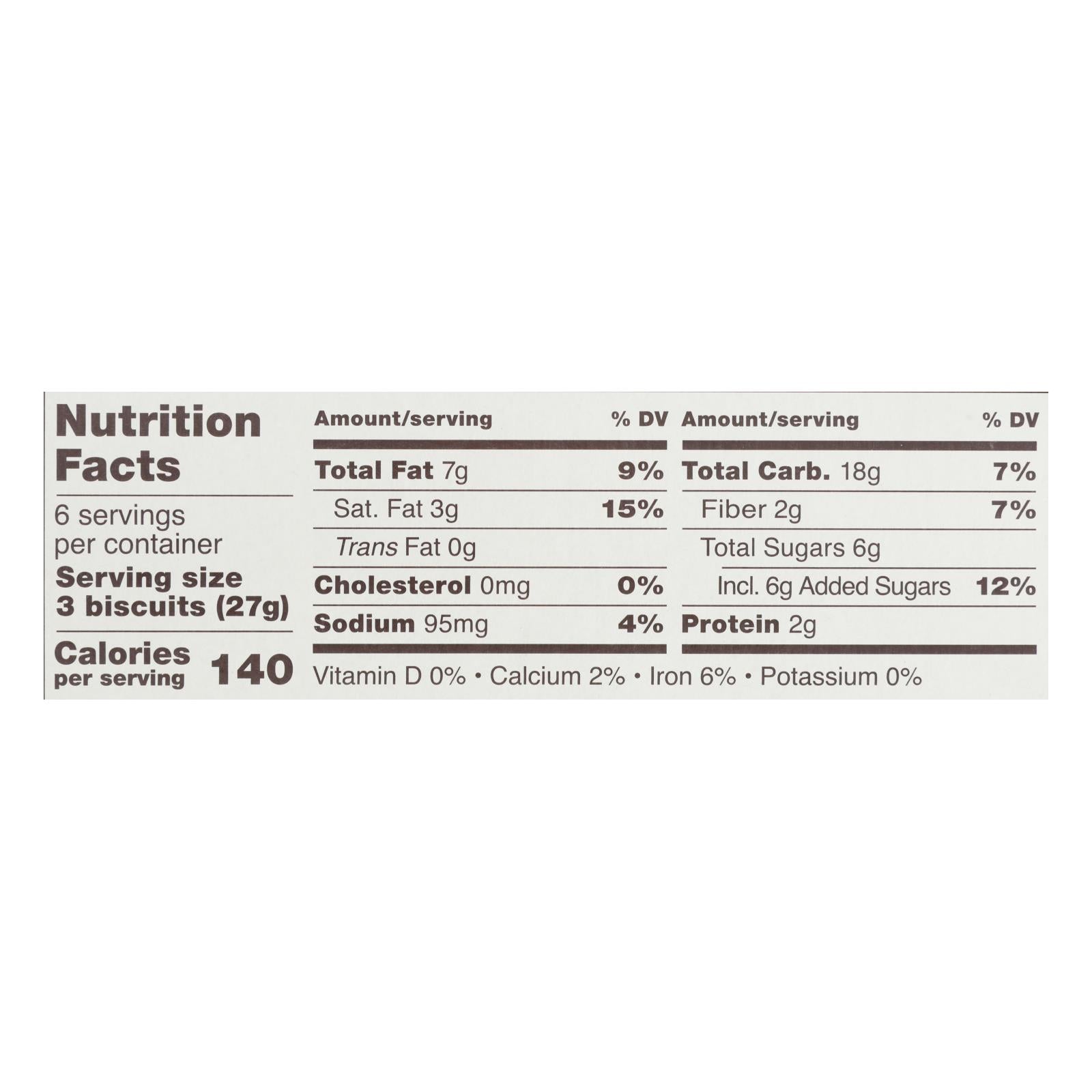 Schar - Crackers Honeygrams Gluten Free - Case Of 6-5.6 Oz