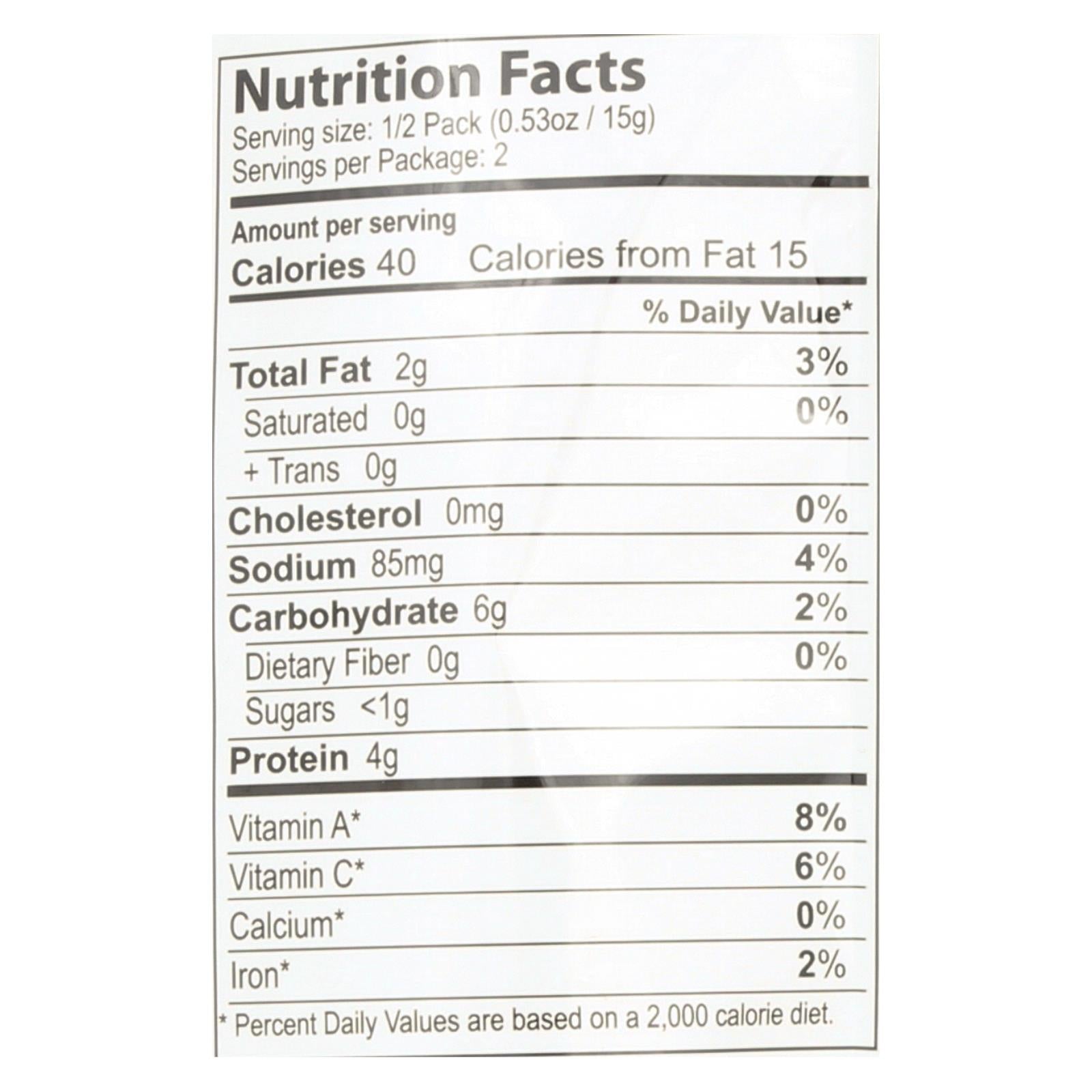 Seasnax Chomperz Onion Crunchy Seaweed Chips - Case Of 8 - 1 Oz