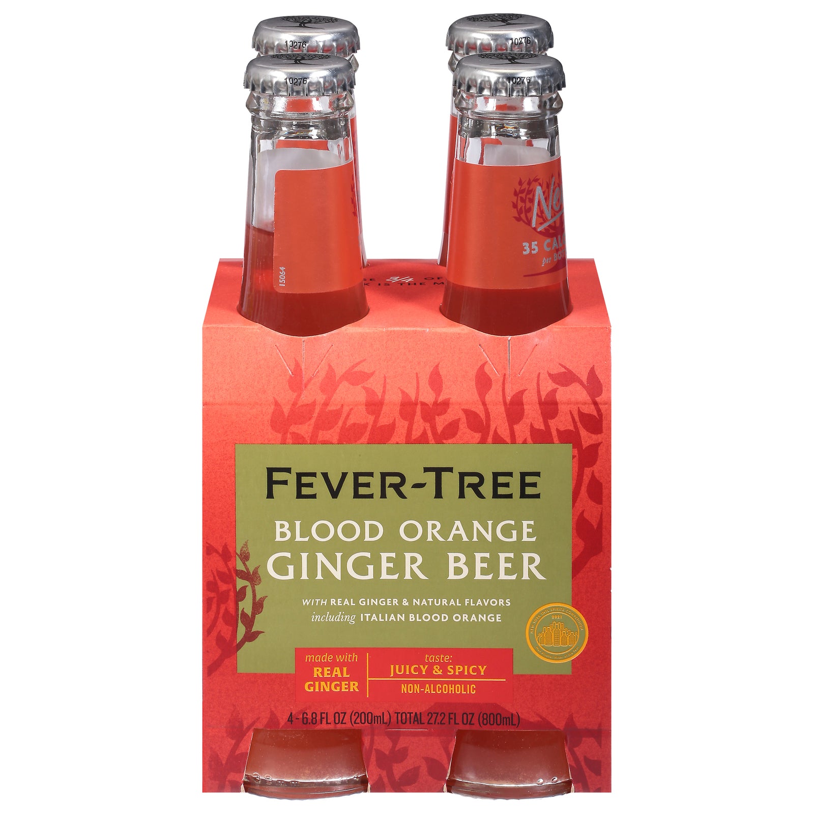 Fever-tree - Ginger Beer Blood Orange - CS of 6-4/6.8 FZ