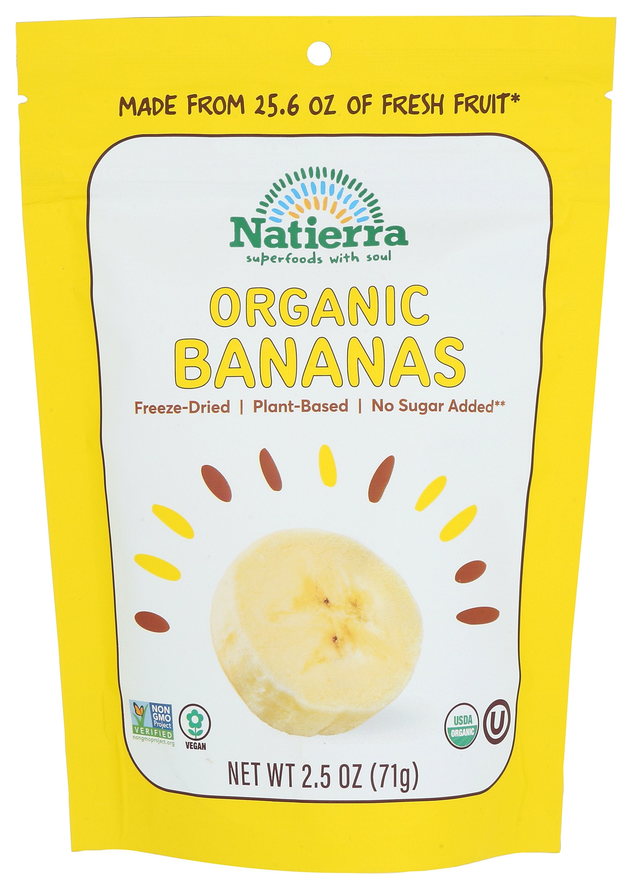 NATIERRA BANANA FRZ DRD RAW