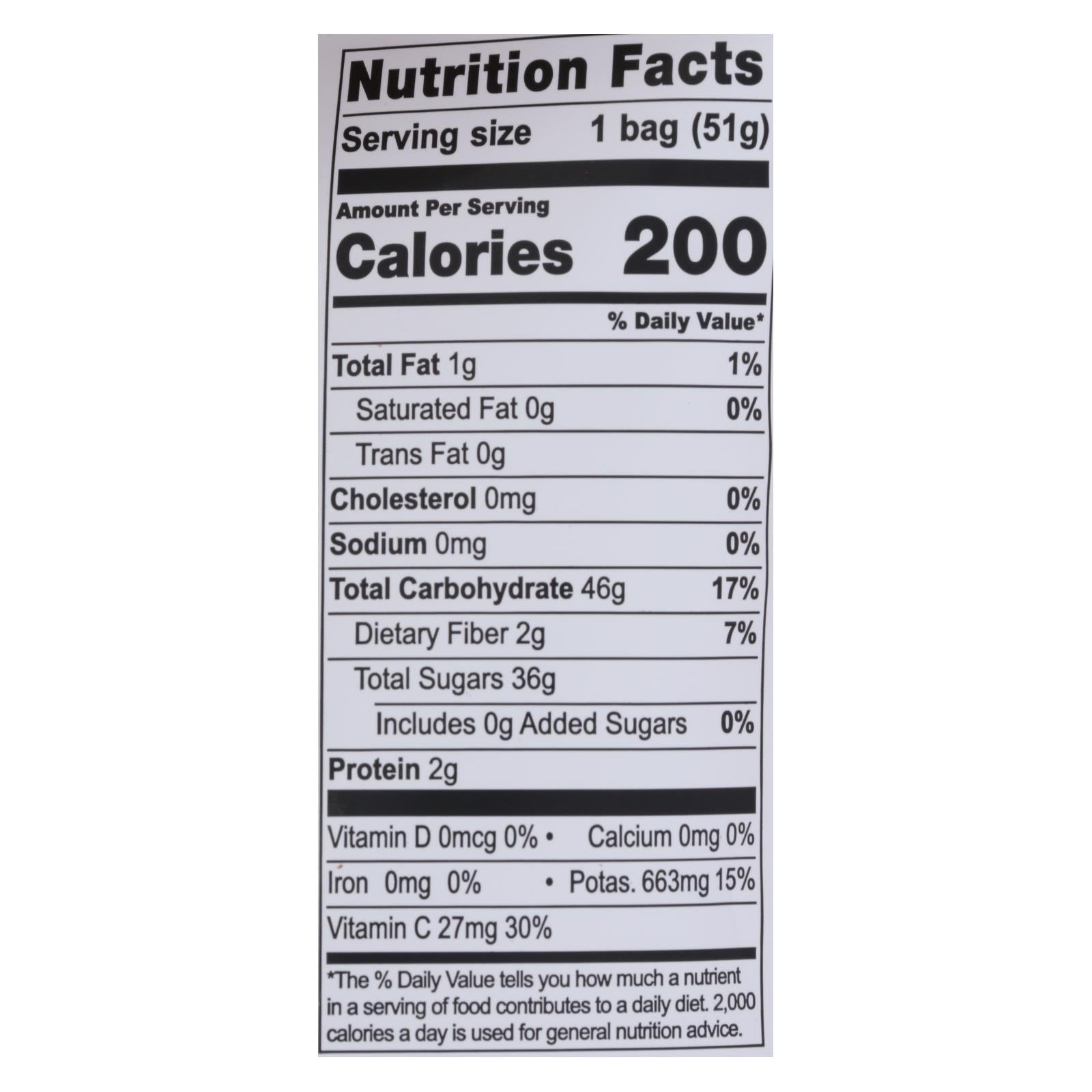 Natierra Freeze Dried - Bananas and Strawberries - Case of 12 - 1.8 oz.