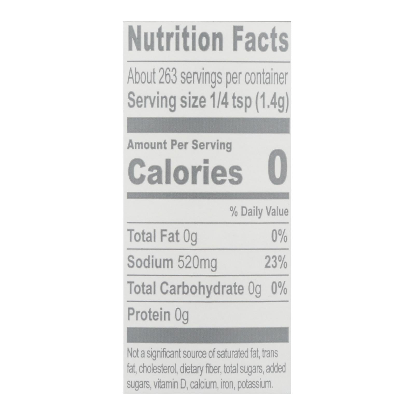 Himalania Fine Grain Himalayan Pink Salt Shaker - Case Of 6 - 13 Oz.