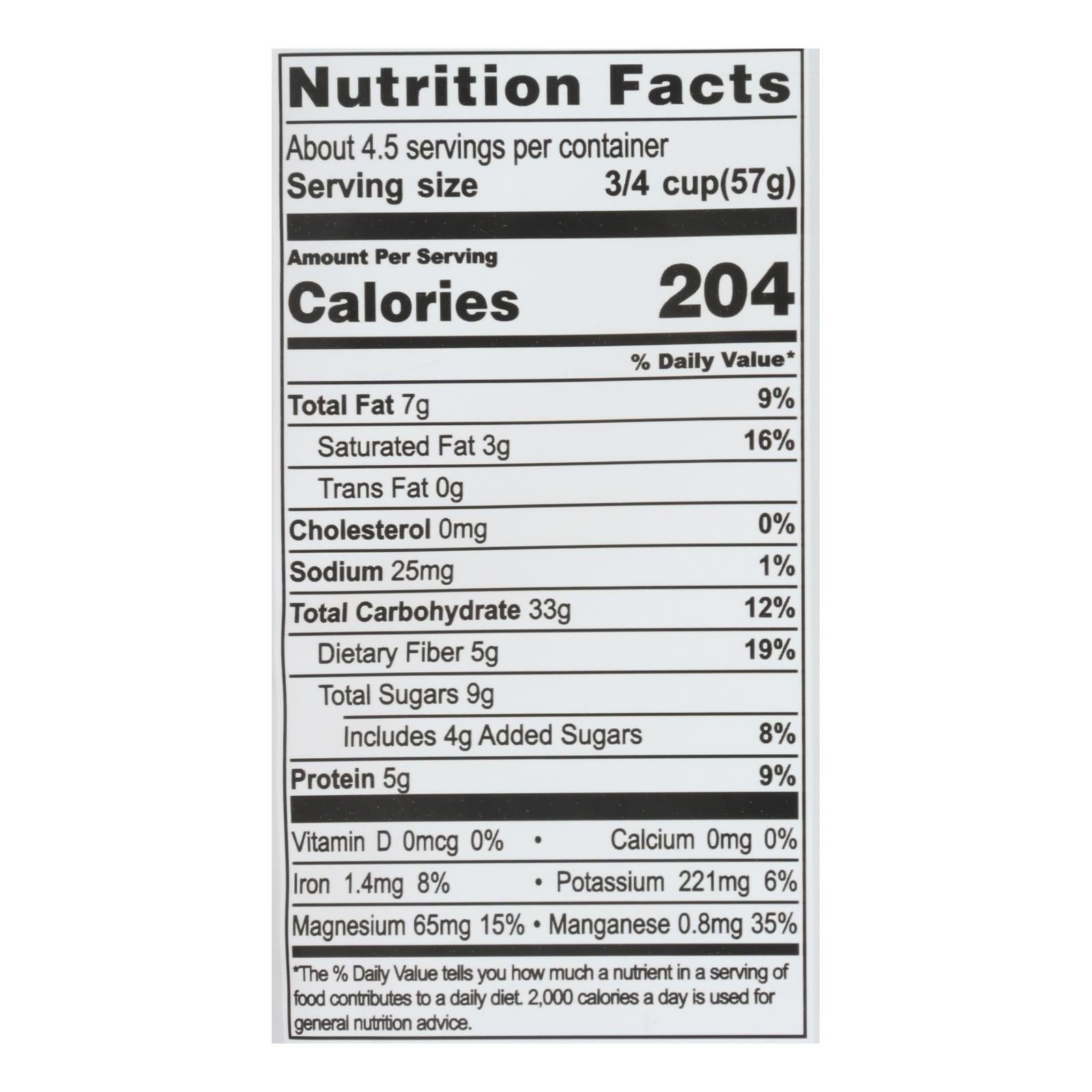 Living Intentions Activated Superfood Cereal - Case Of 6 - 9 Oz