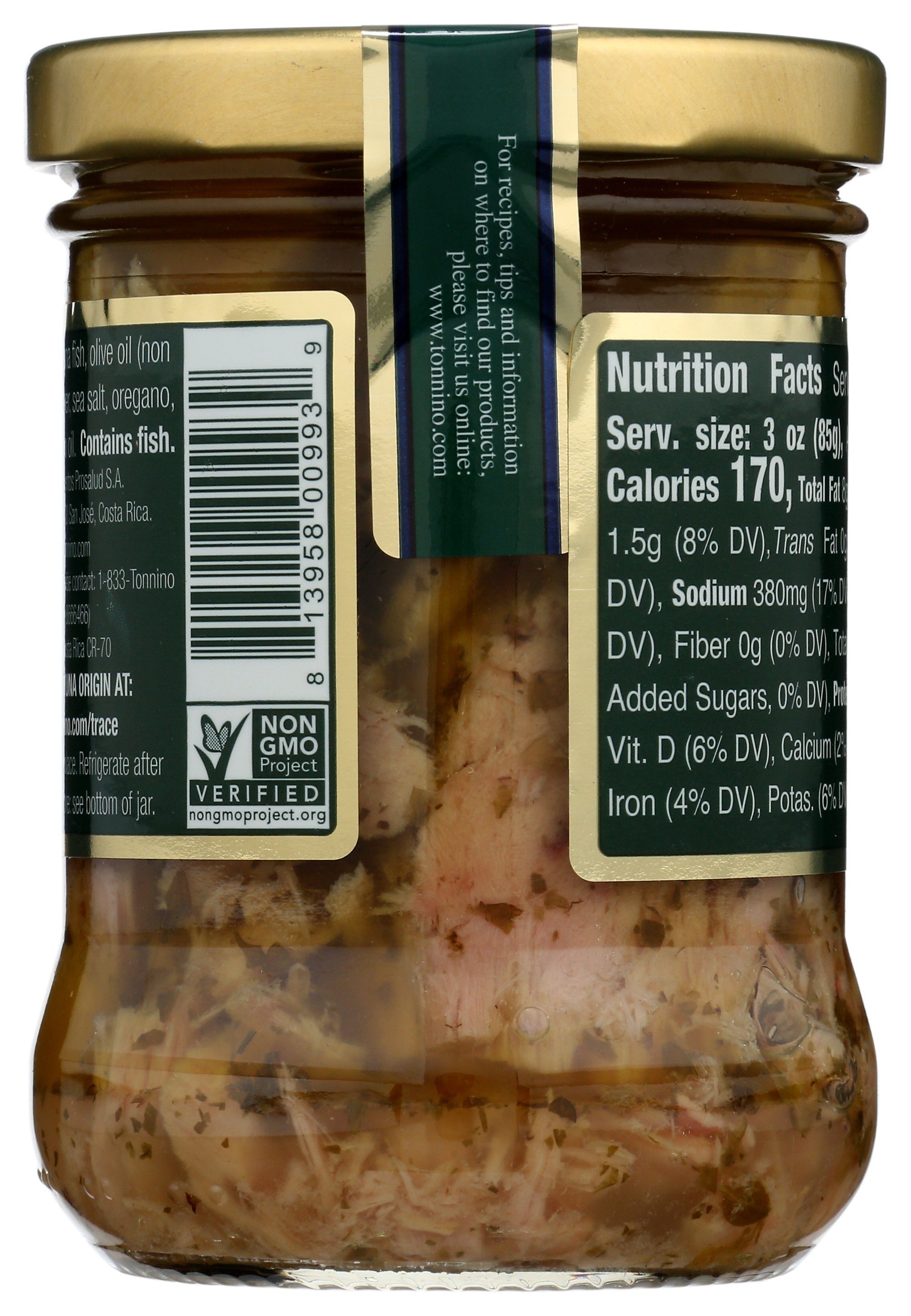 TONNINO TUNA FLT OOIL ORGNO FAD F - Case of 6