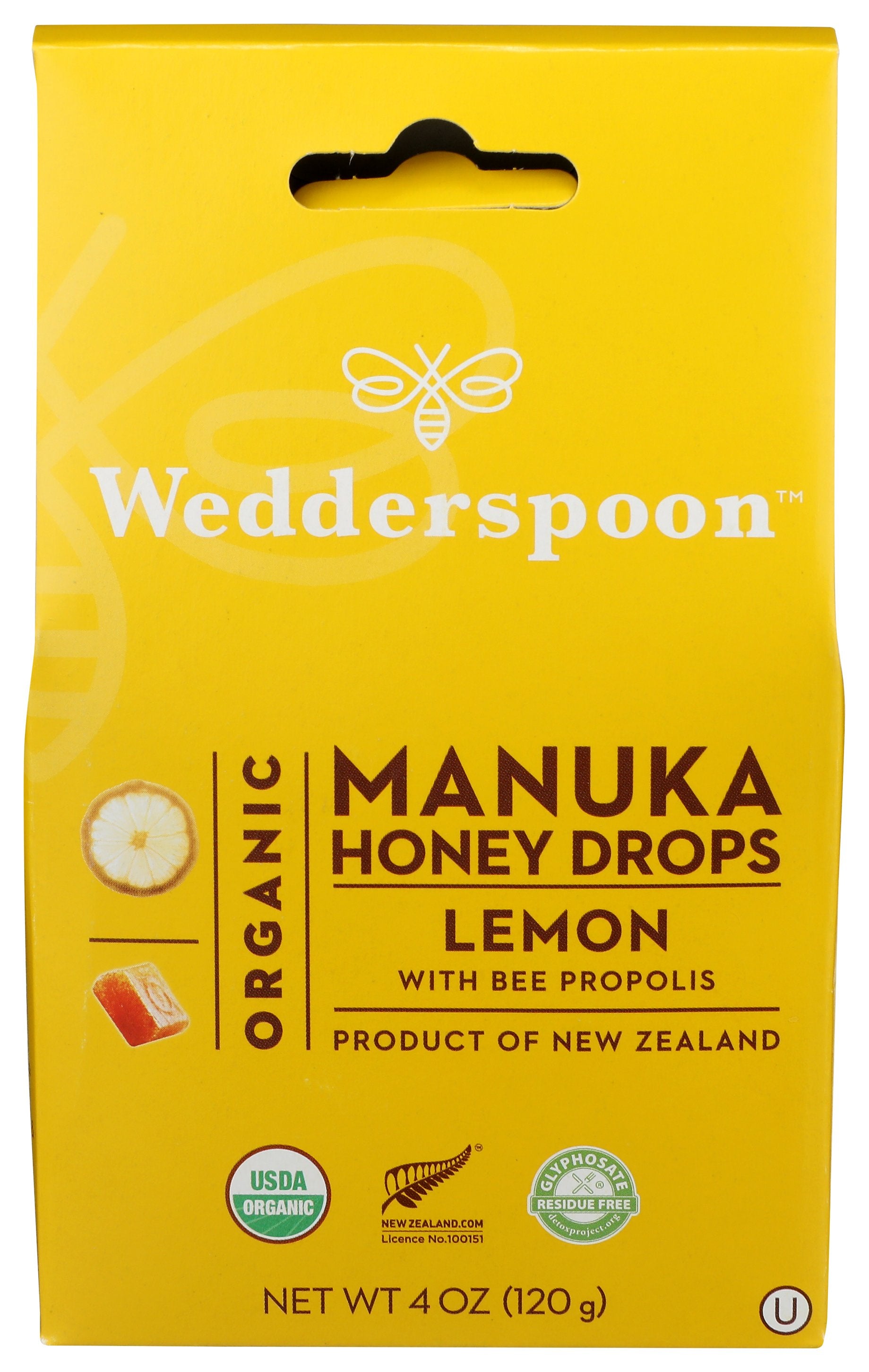 WEDDERSPOON DROP MANUKA LEMON - Case of 6