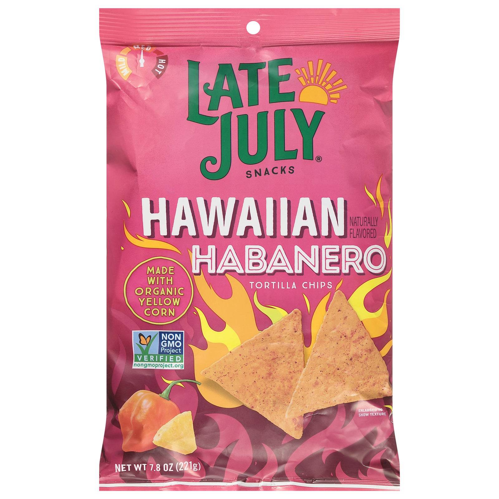 Late July Snacks - Tort Chip Og3 Hab Hawiian - CS of 12-7.8 OZ