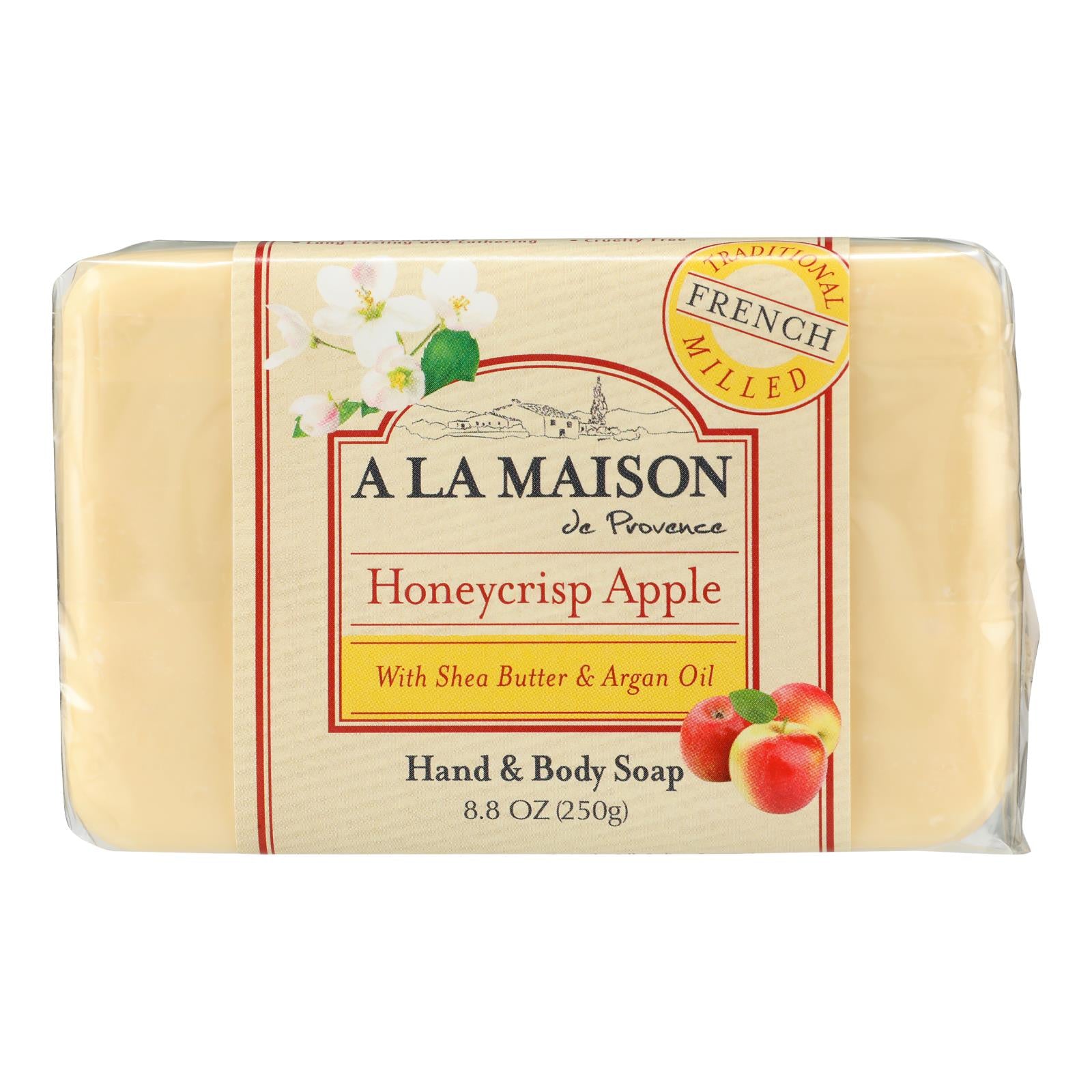 A La Maison - Bar Soap - Honey Crisp Apple - 8.8 Oz