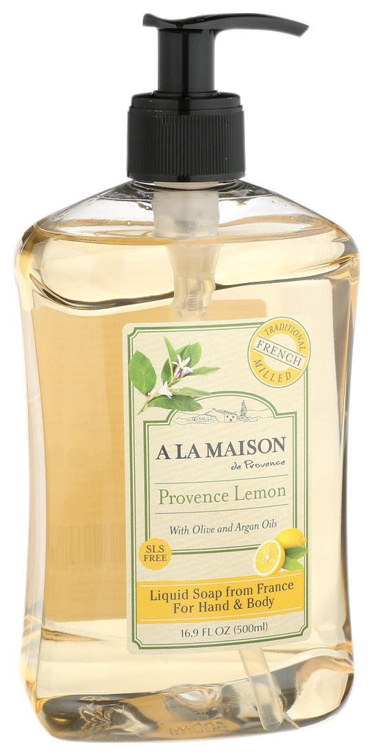 A La Maison - Frch Liq Soap Lemon - EA of 1-16.9 OZ
