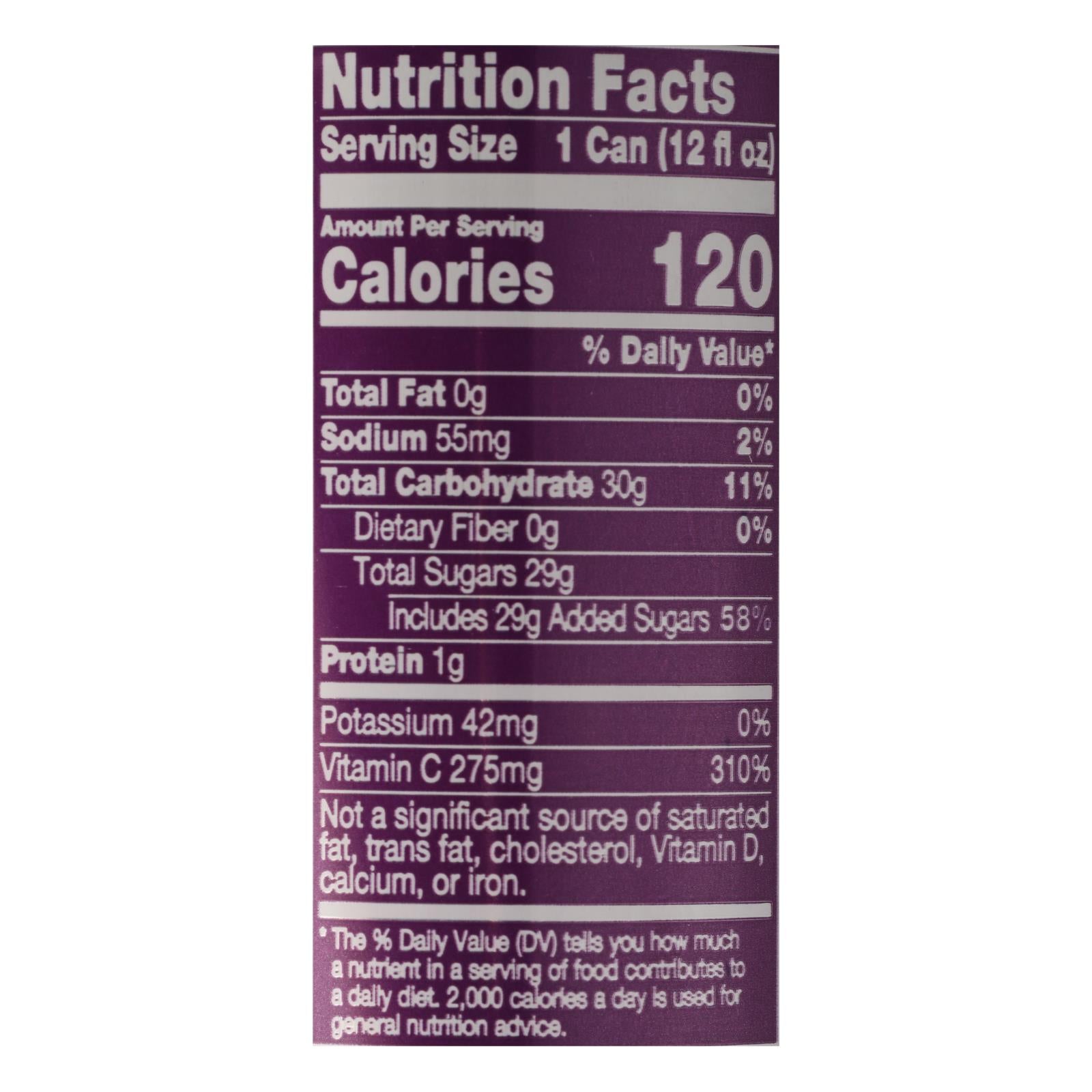 Sambazon Organic Amazon Energy Drink - Original - Case Of 12 - 12 Fl Oz