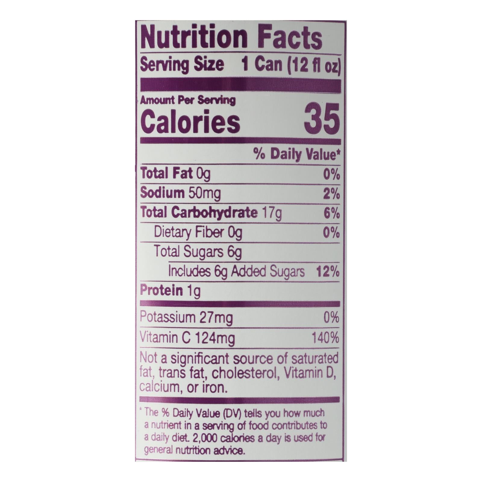 Sambazon Organic Amazon Energy Drink - Low Calorie - Case Of 12 - 12 Fl Oz