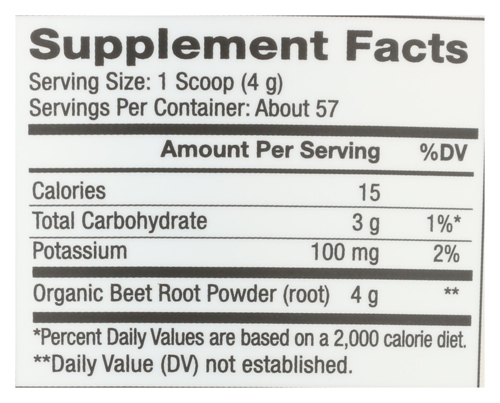 BAREORGANICS BEET ROOT PWDR