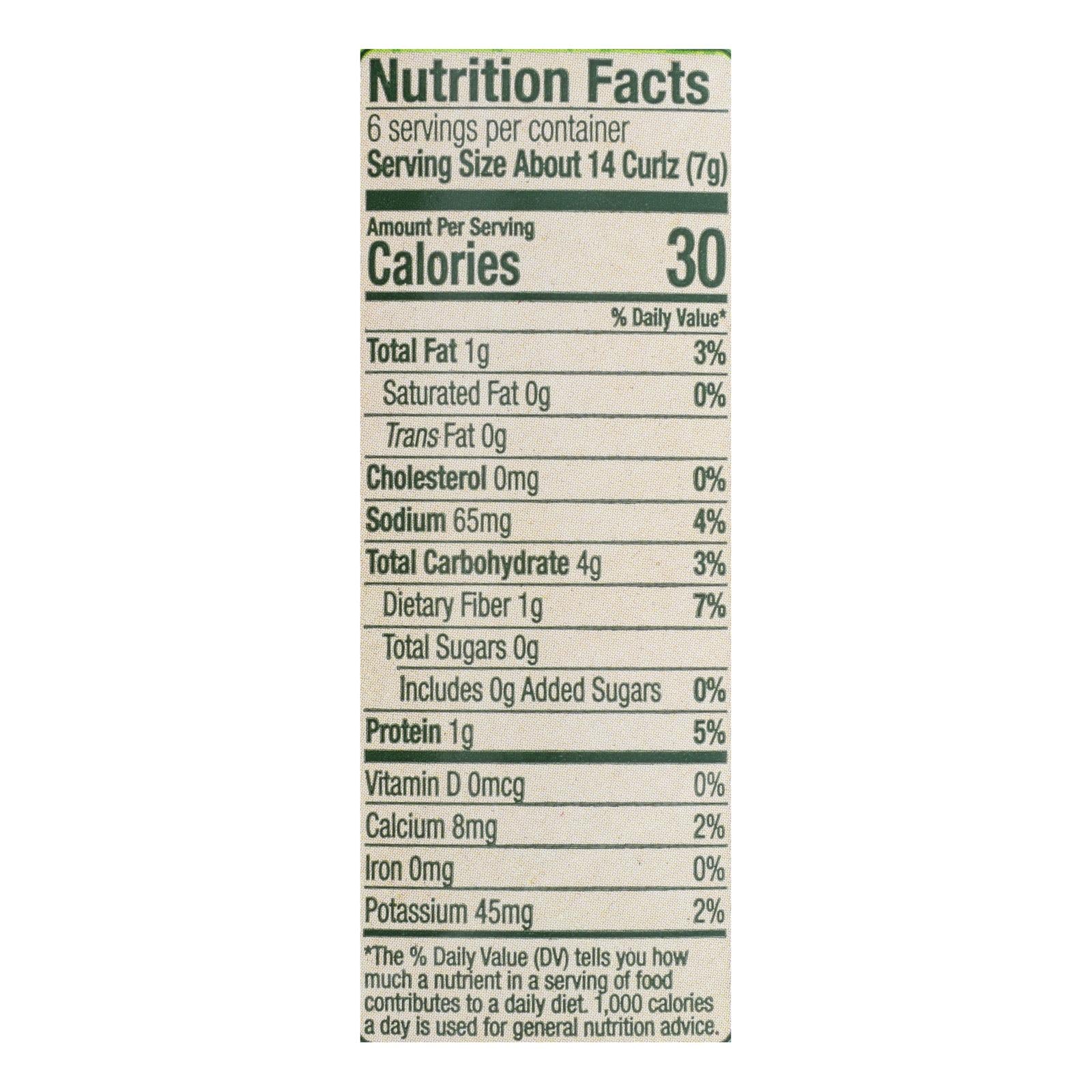 Sprout Organic Broccoli Curlz Baked Toddler Snacks - Case Of 6 - 1.48 Oz