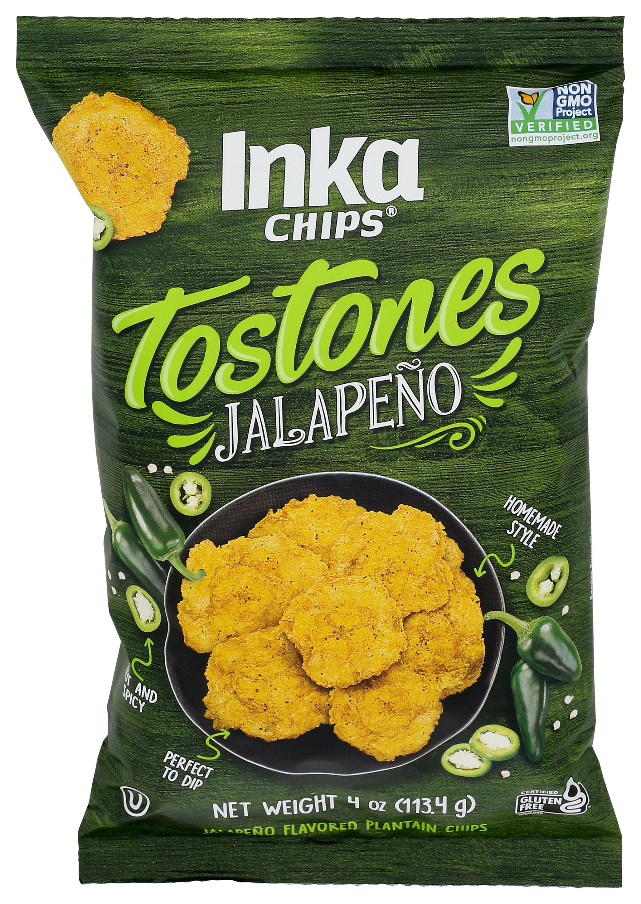 INKA TOSTONES JALAPENO - Case of 12