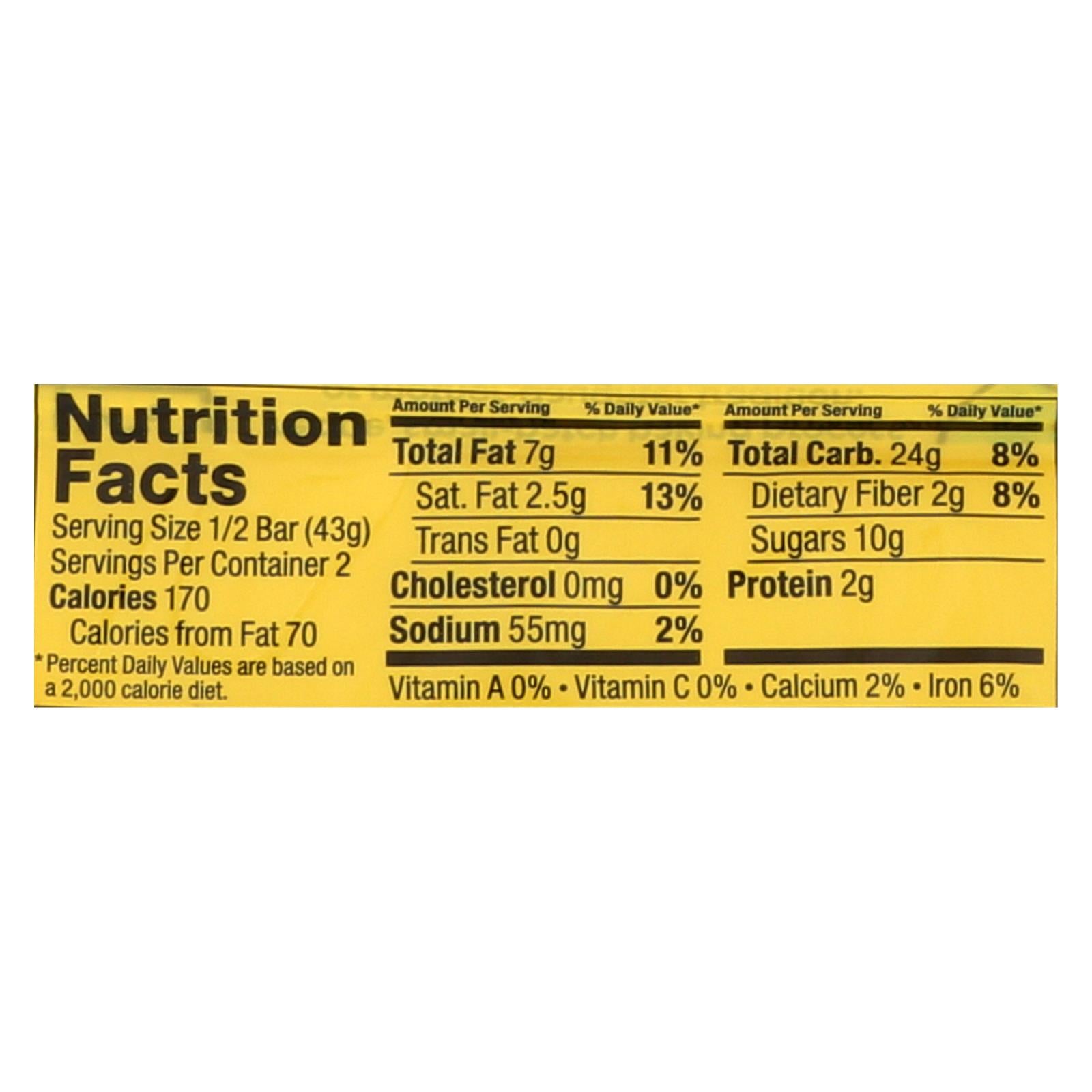 Bobo's Oat Bars - All Natural - Banana - 3 oz Bars - Case of 12