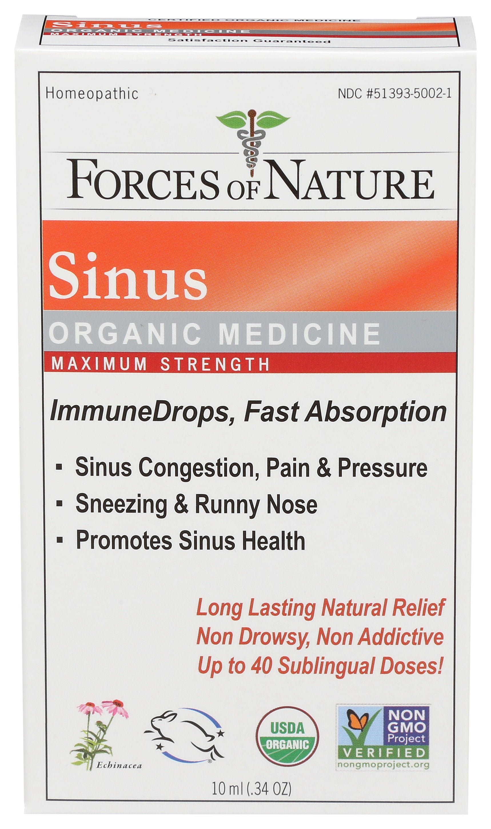 FORCES OF NATURE IMMUNEDROPS SINUS - Case of 3