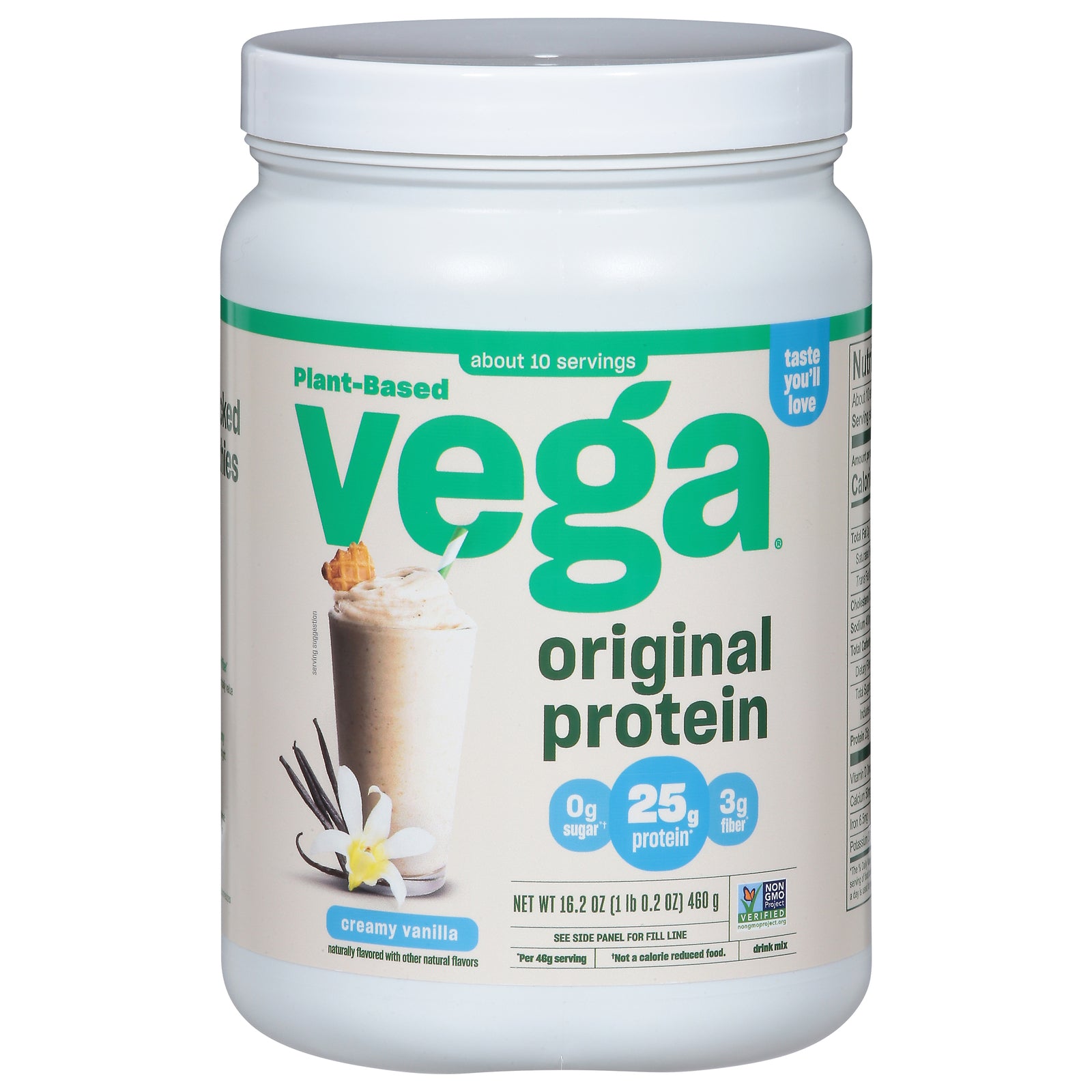 Vega - Protn Mix Creamy Vanilla - EA of 1-16.2 OZ