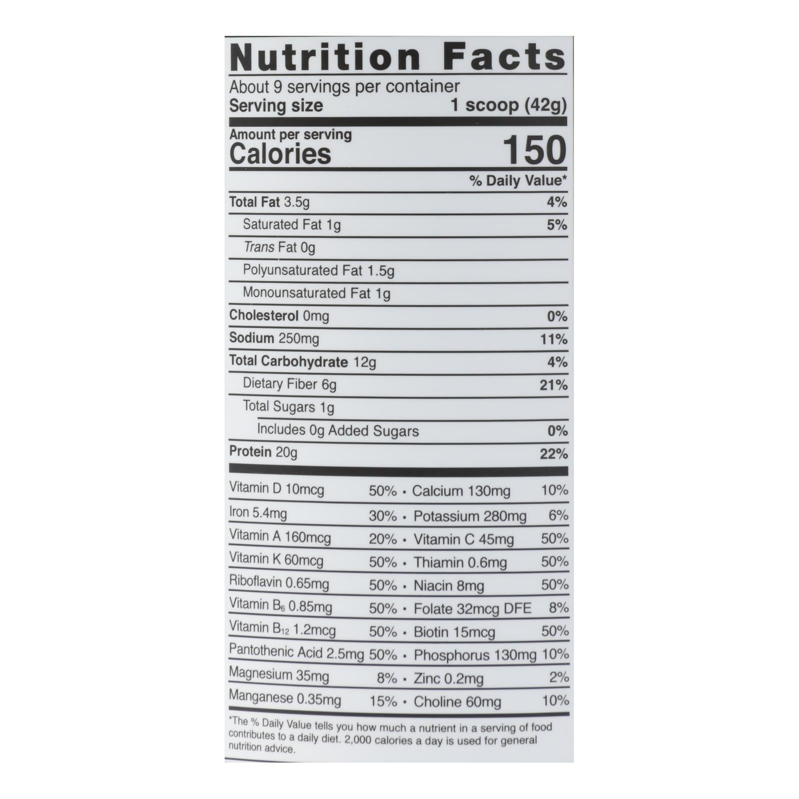 Vega - Shake Mix Organic Chocolate - 1 Each-13.2 Ounces