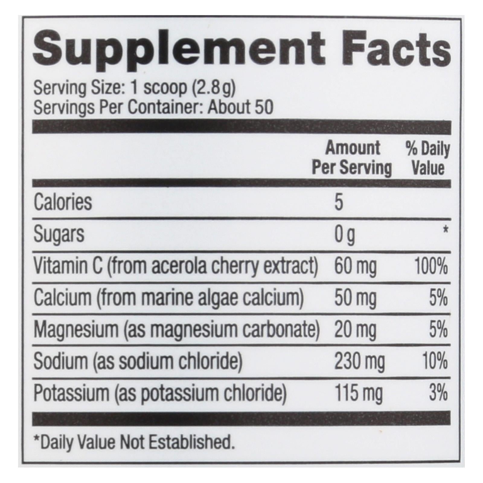 Vega - Sport Hydrator Lemon Lime -4.9 OZ