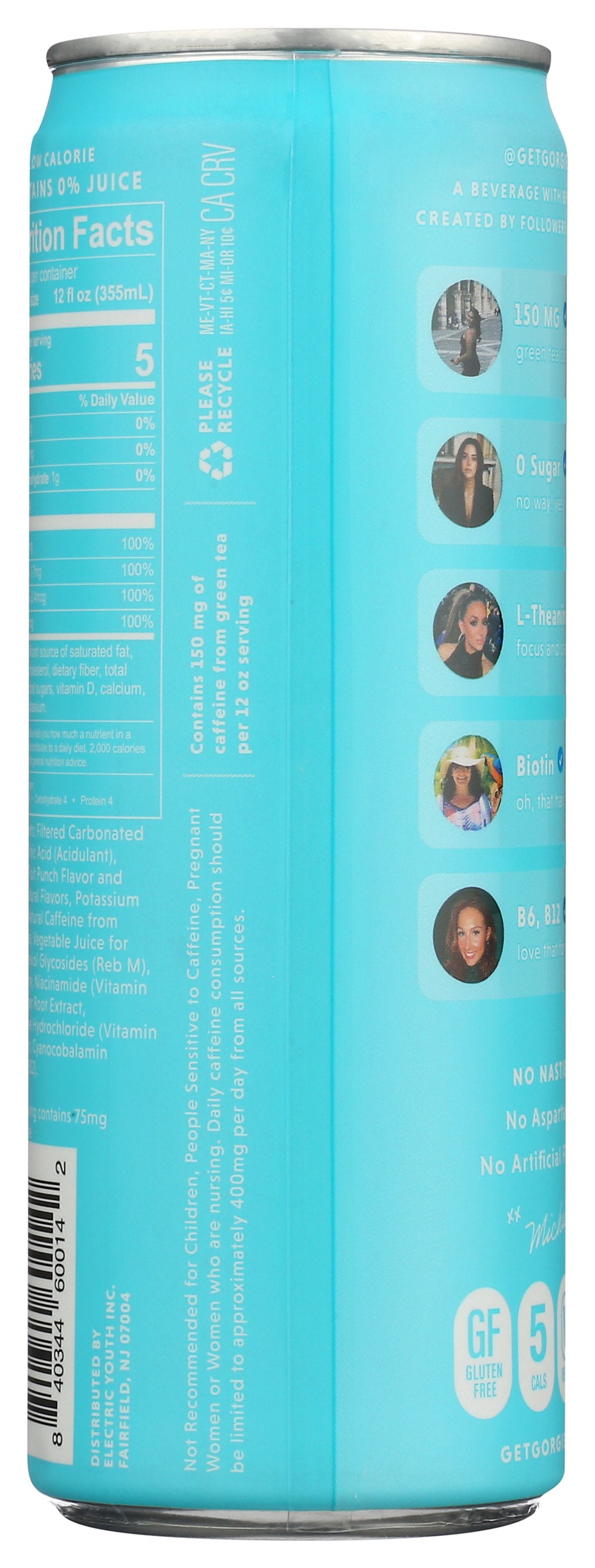 GORGIE BEV ENRGY SPRK PARDS PUN - Case of 12