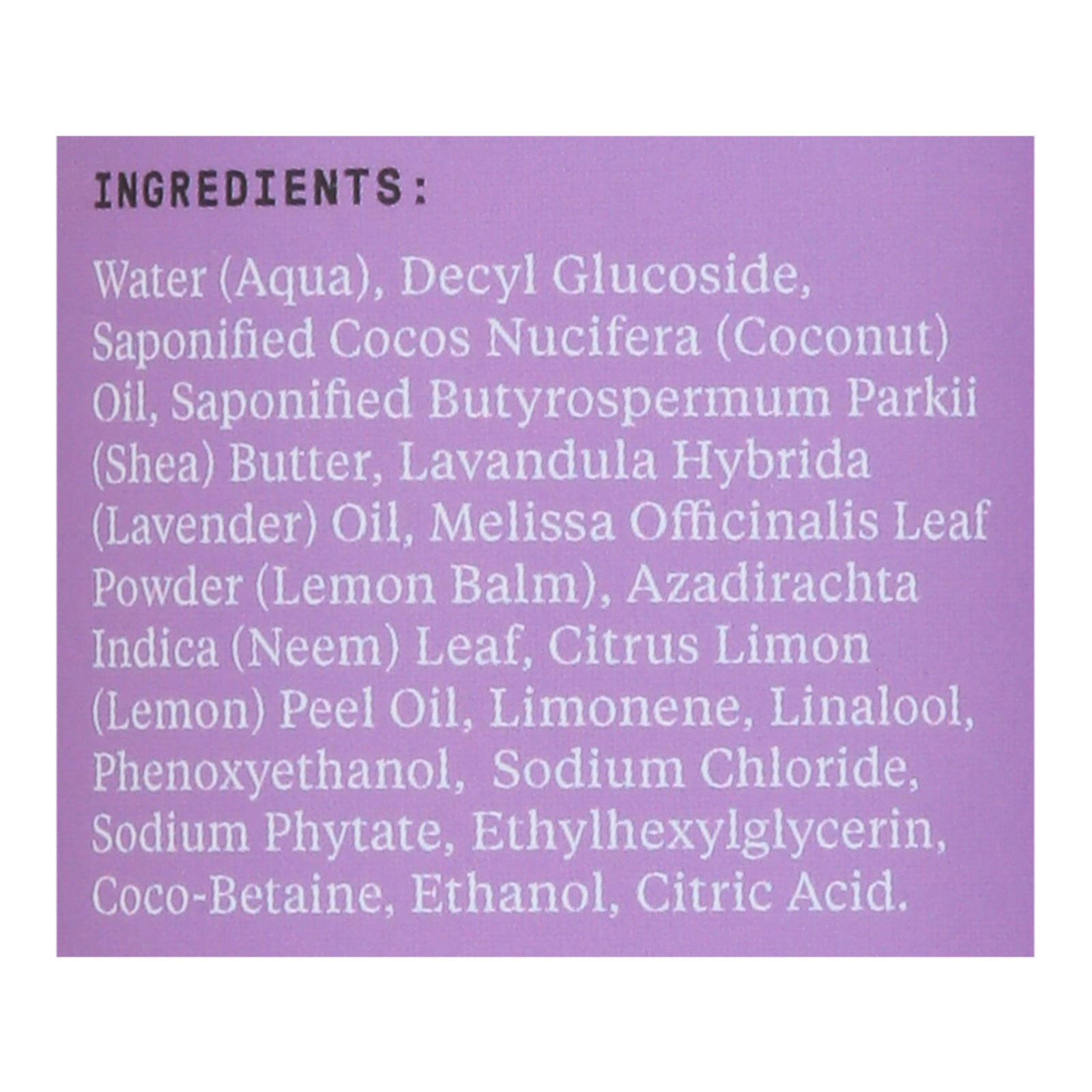 Alaffia - Kids Shampoo & Wash Lemon Lavender - 1 Each -16 Fz