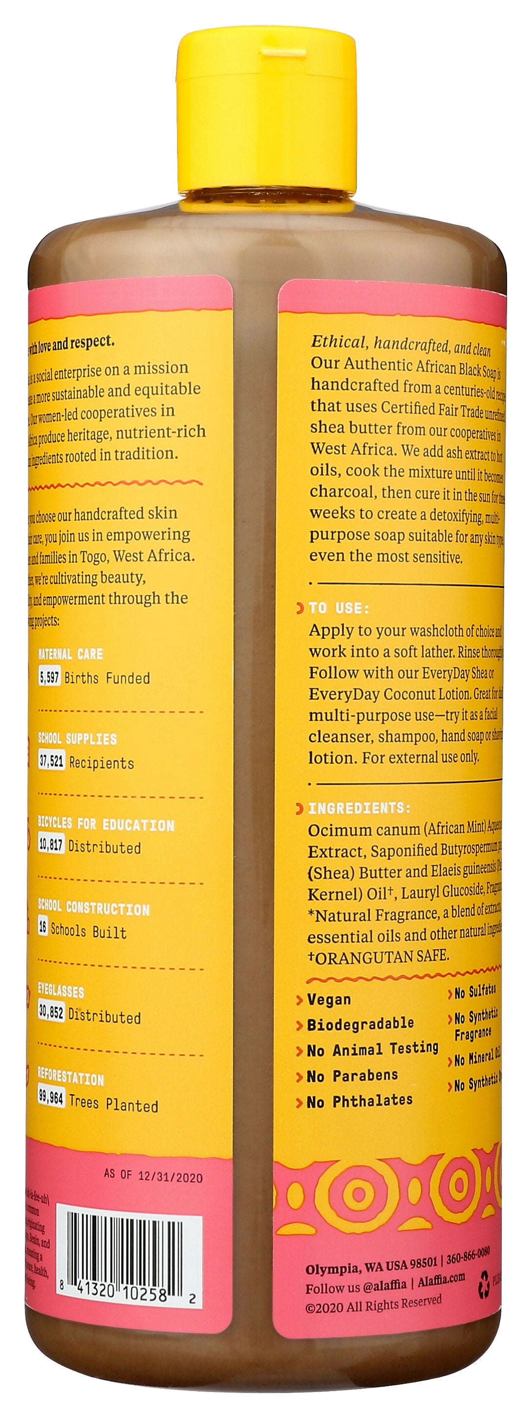 ALAFFIA WASH ALL IN ONE ROSEWATER