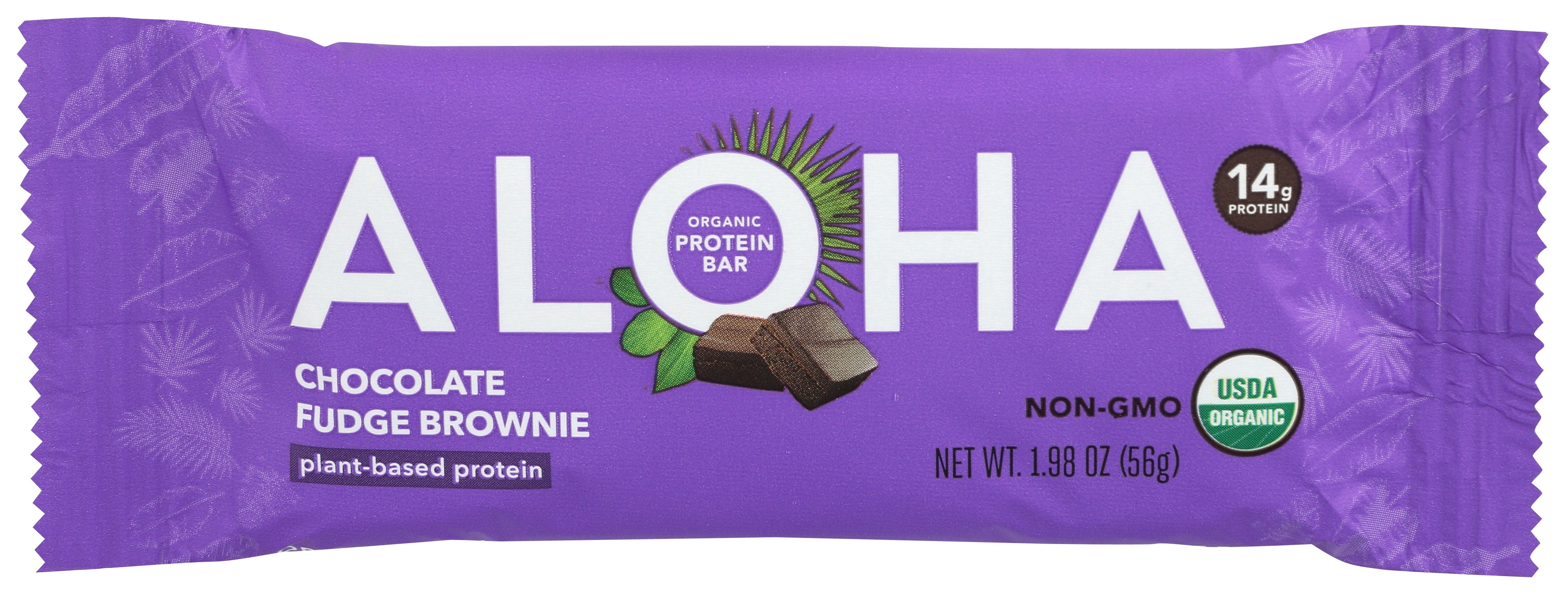 ALOHA BAR CHOC FDGE BROWNIE - Case of 12