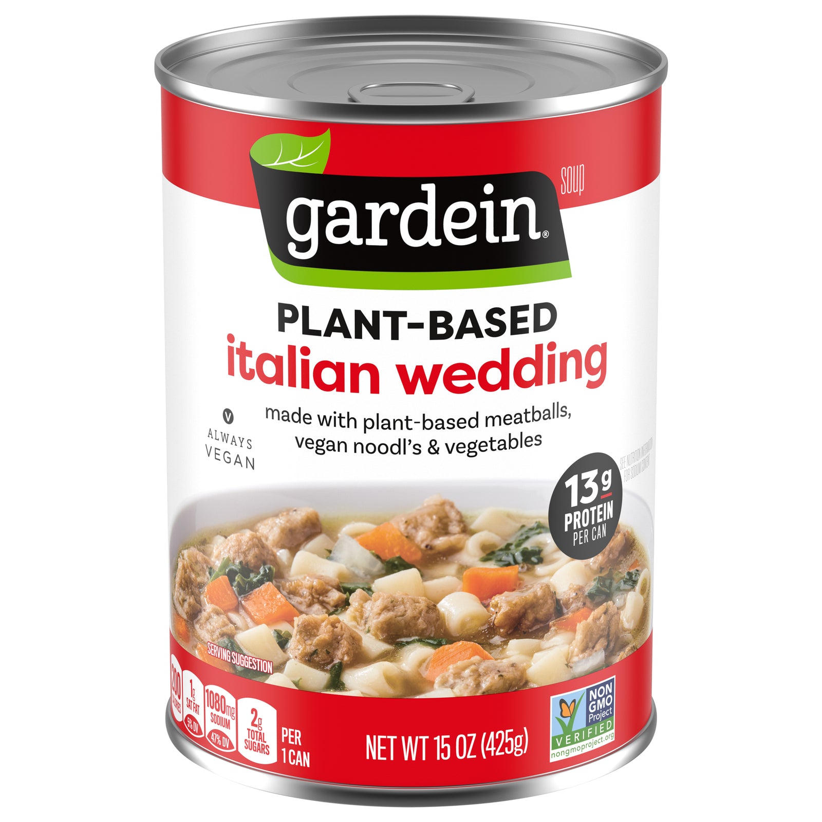 Gardein - Soup Italian Wedd Plntbs - CS of 12-15 OZ