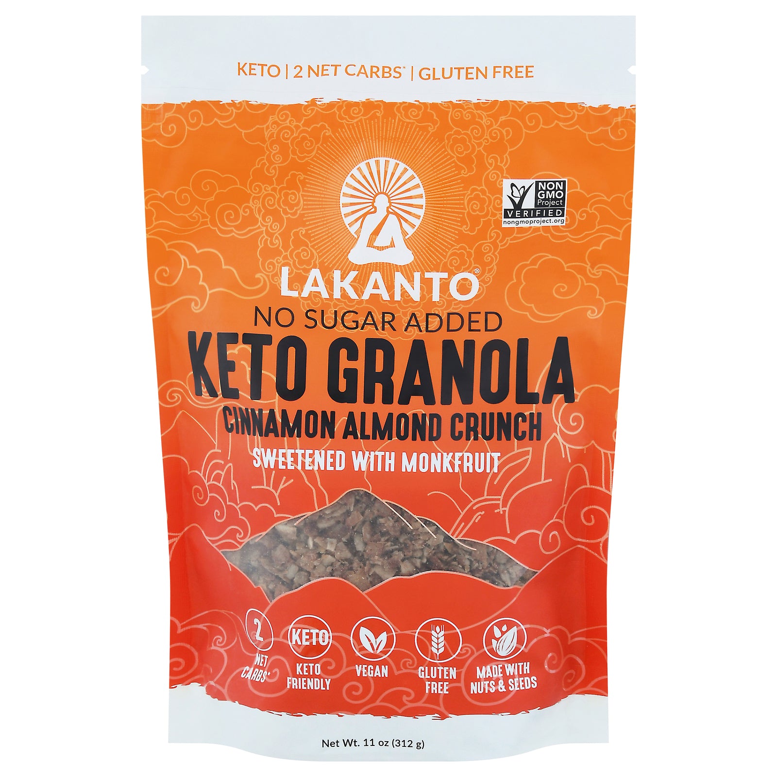 Lakanto - Granola Cinn Alm Crunch - CS of 8-11 OZ