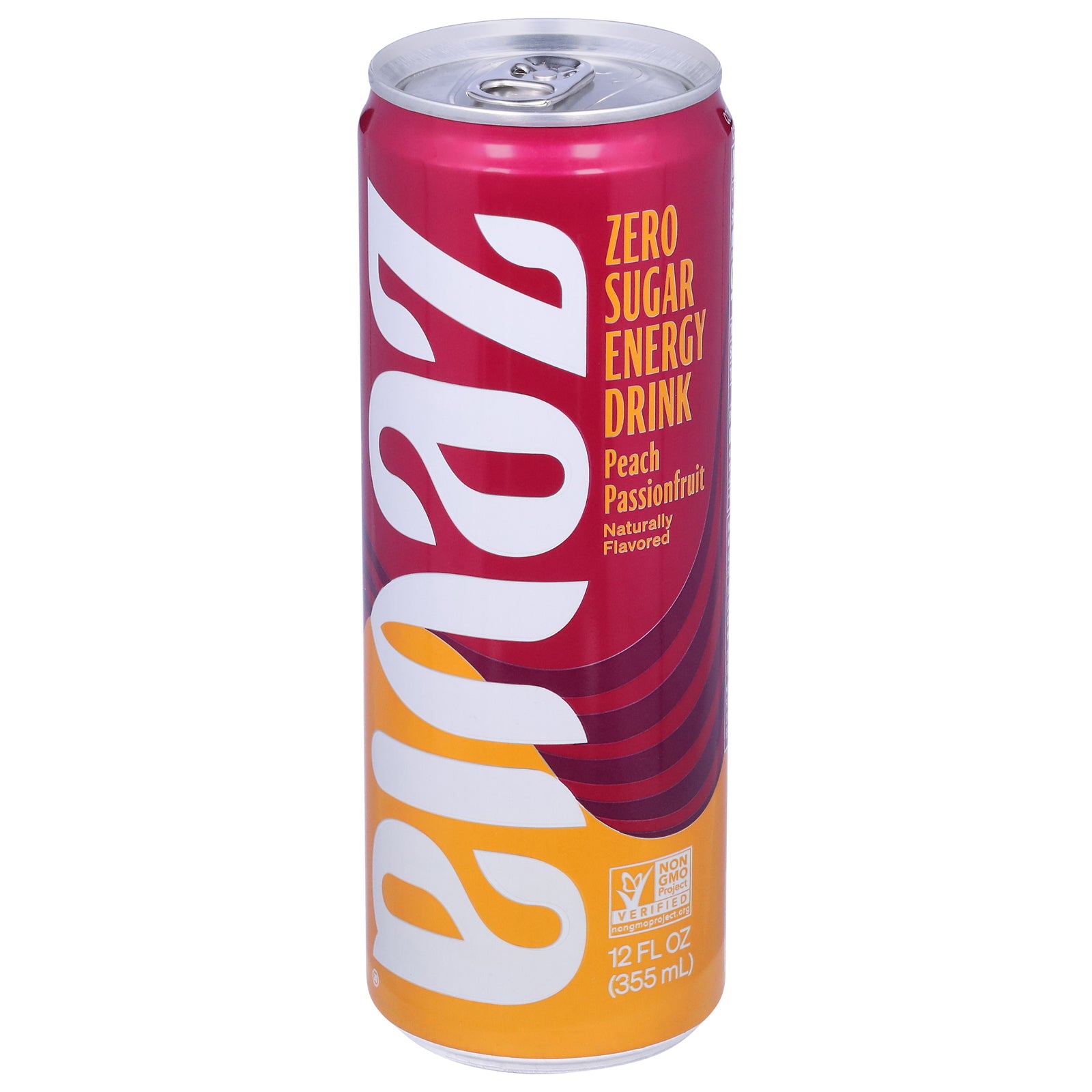 Zevia - Drnk Energy Peach Pasnfrt - CS of 12-12 FZ