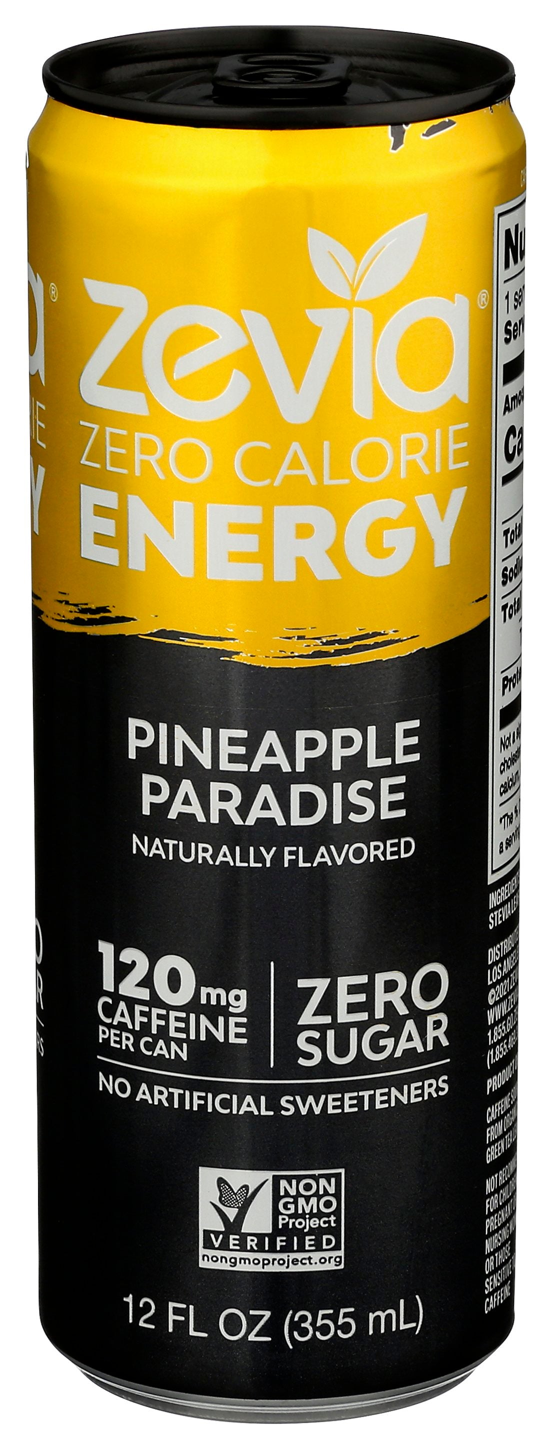 ZEVIA DRINK ENRGY PNAPLE PRDSE - Case of 12