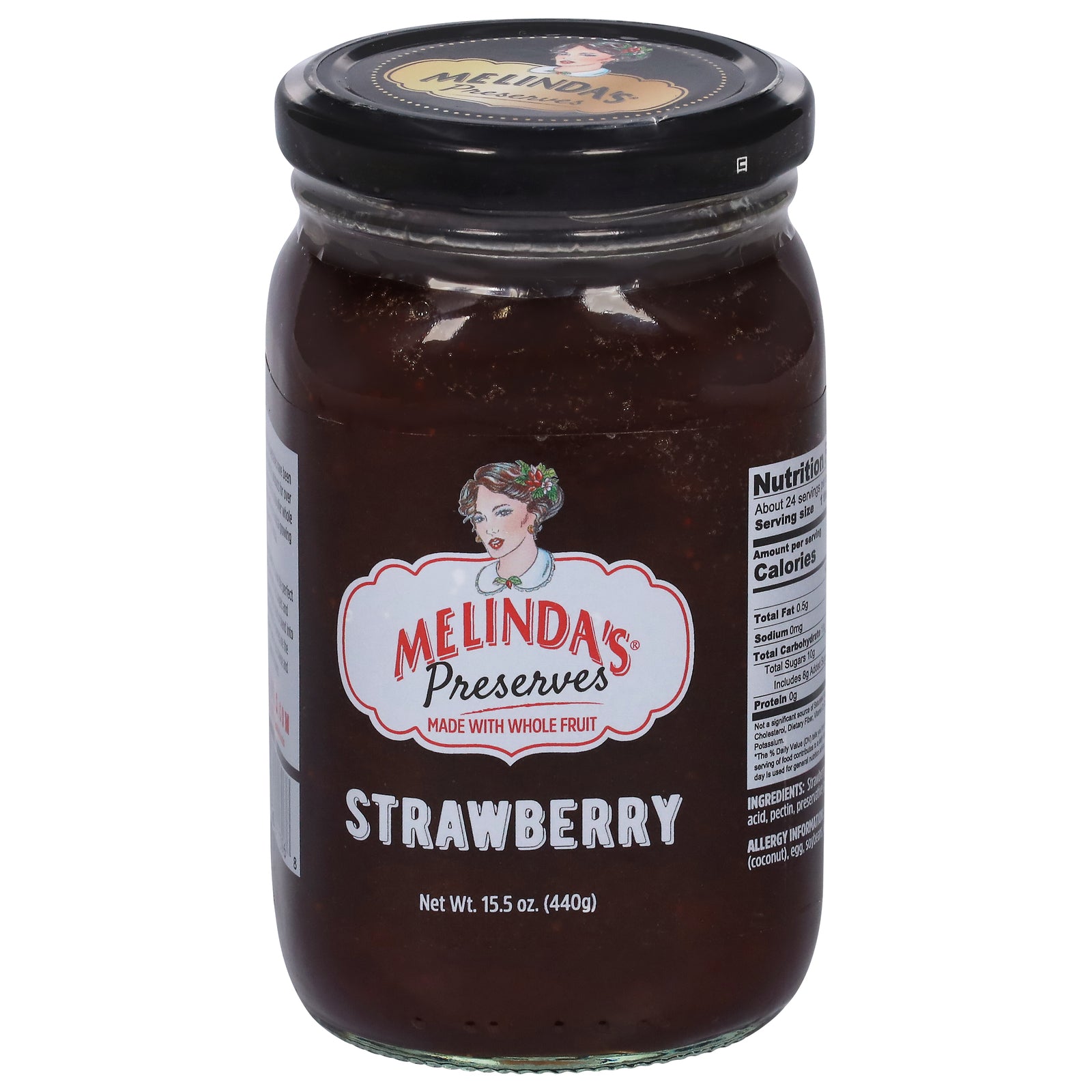 Melinda's - Preserves Strawberry - CS of 6-15.5 OZ